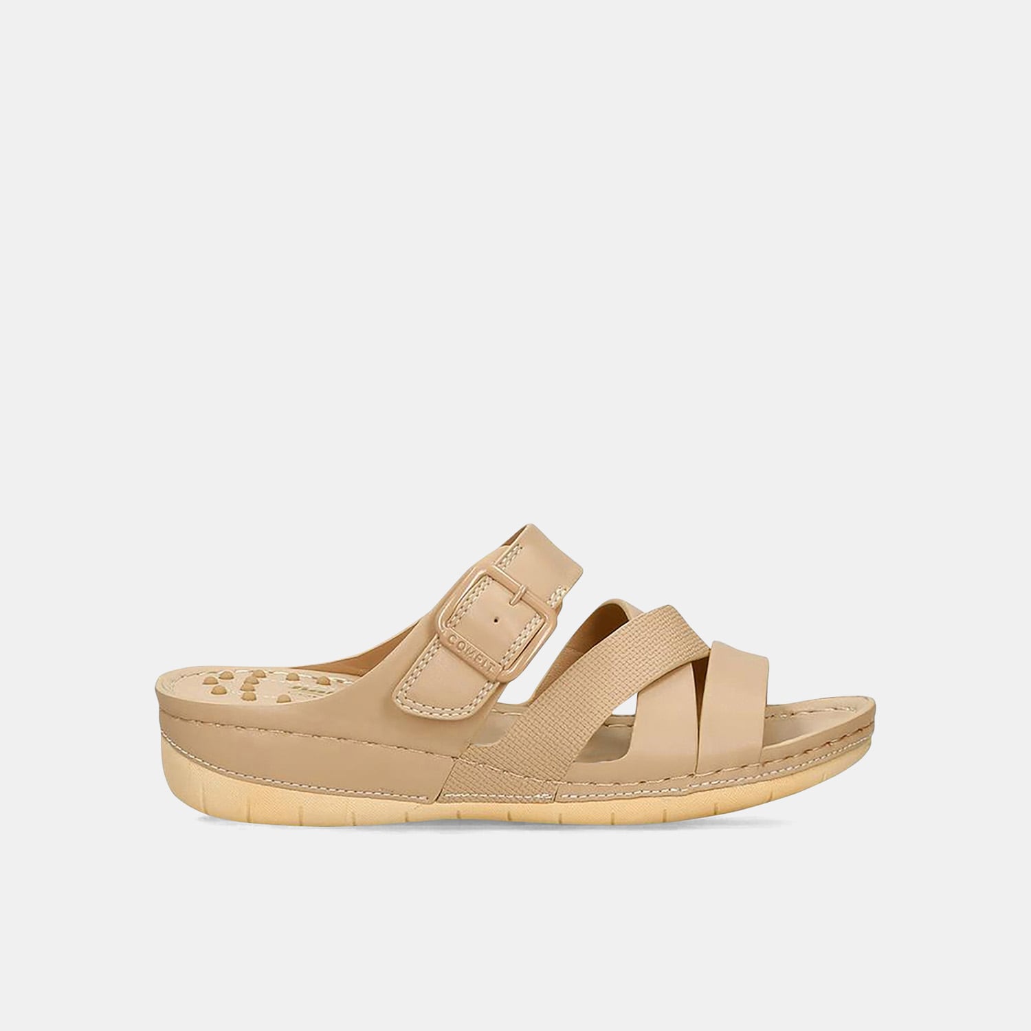 Sandalias Para Mujer Bata Comfit Nude Jylta