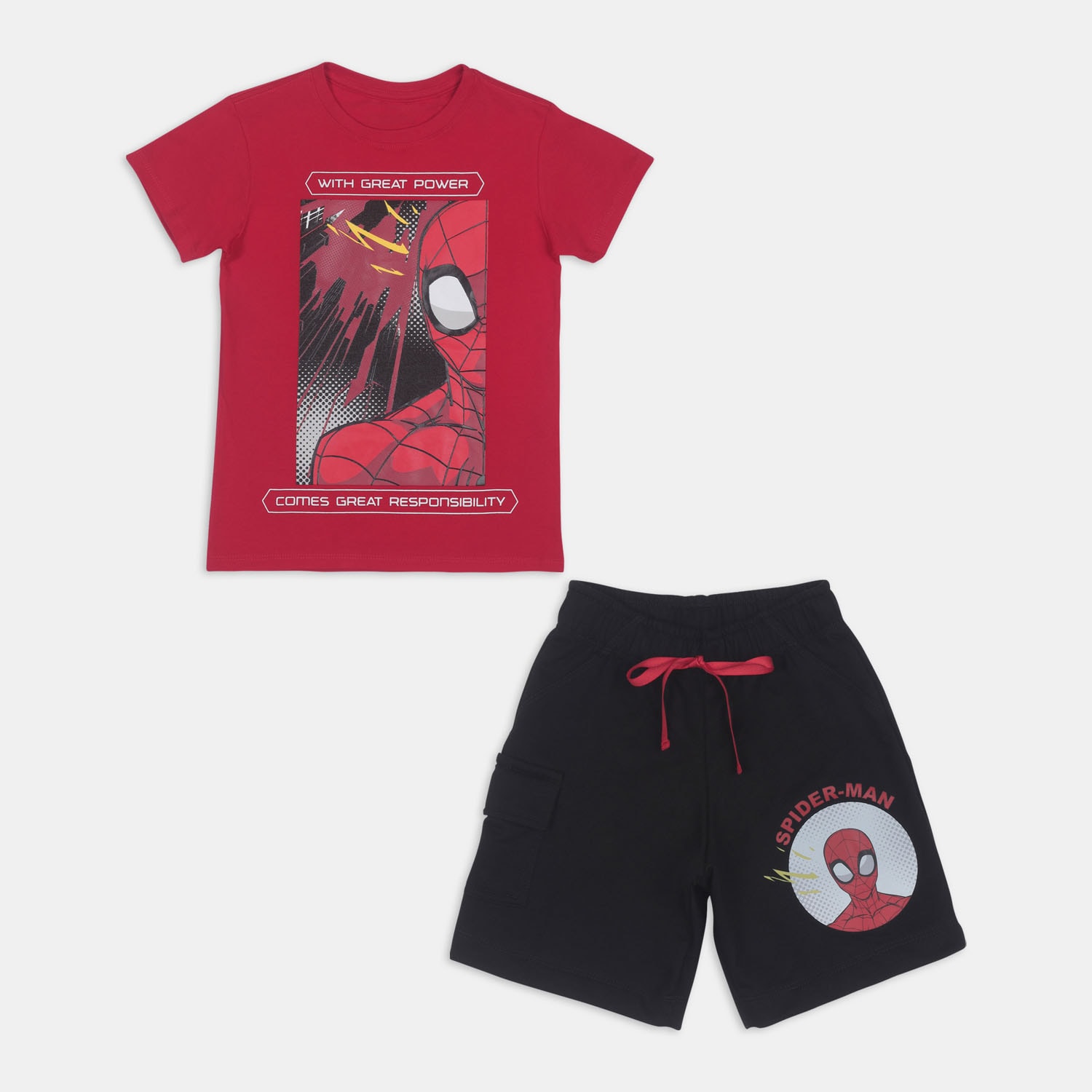 Conjunto Para Niño Licenses Marvel Vino