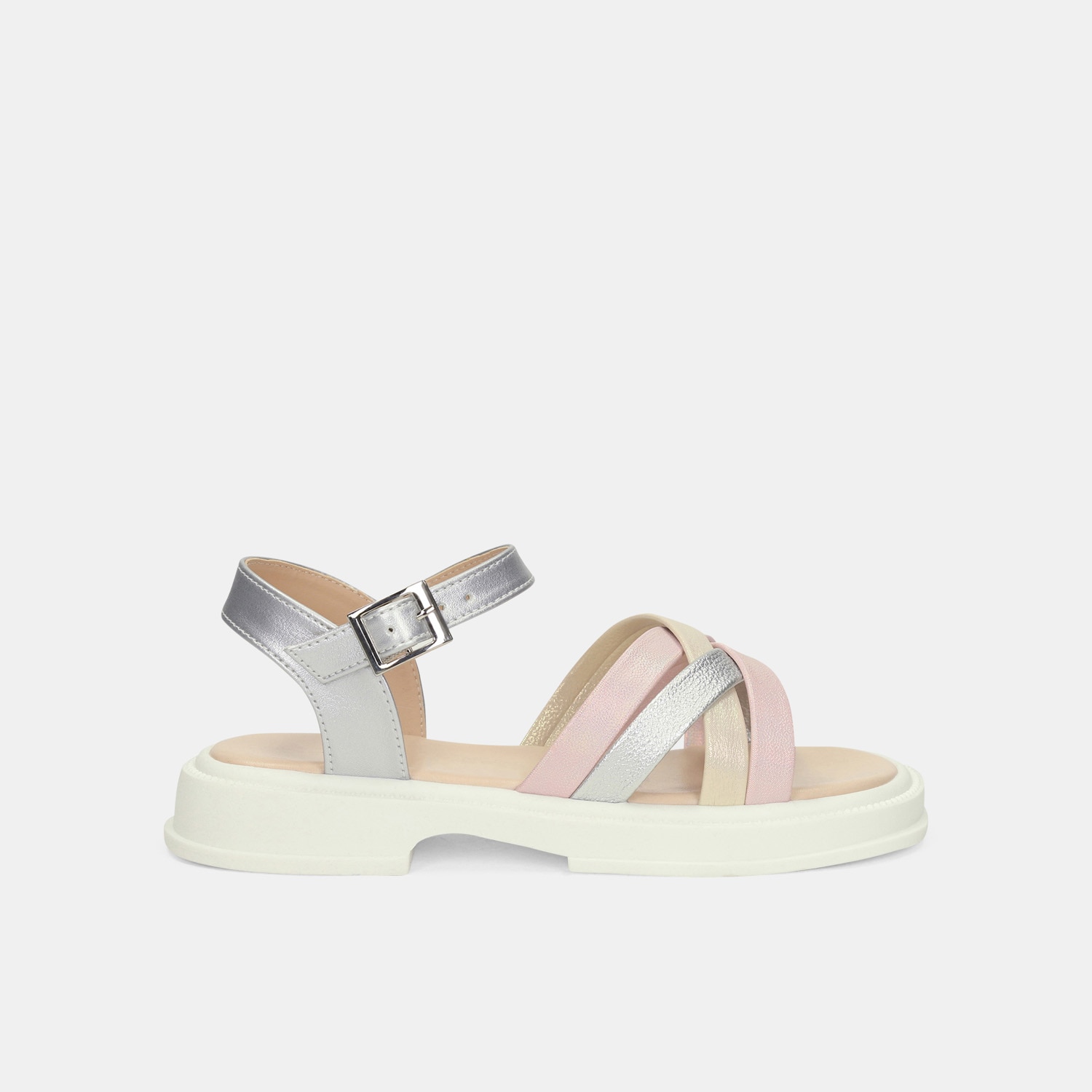 Sandalia Para Niña Bubblegummers Multicolor