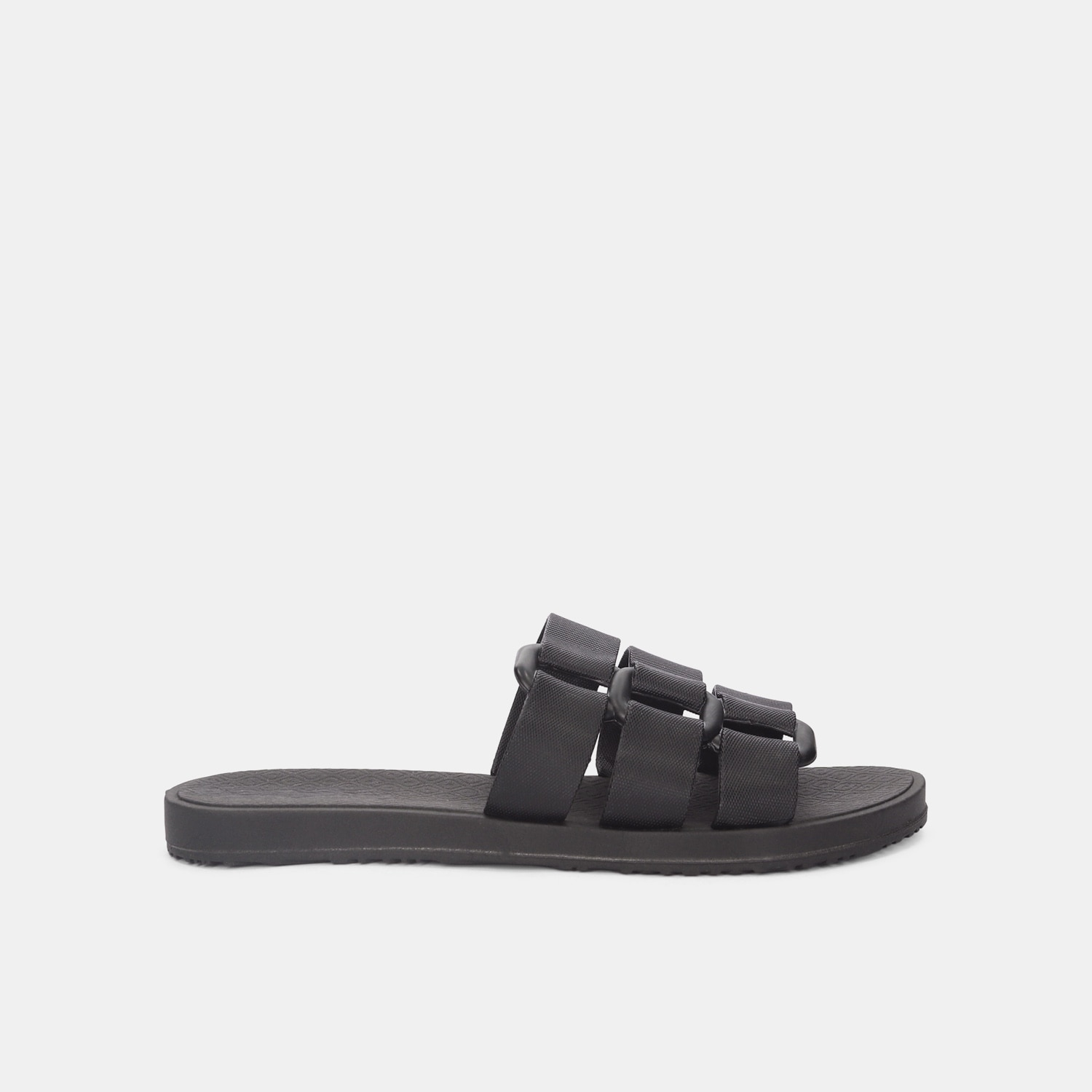 Sandalias Para Mujer Bata Negro Gretta Full Plastic