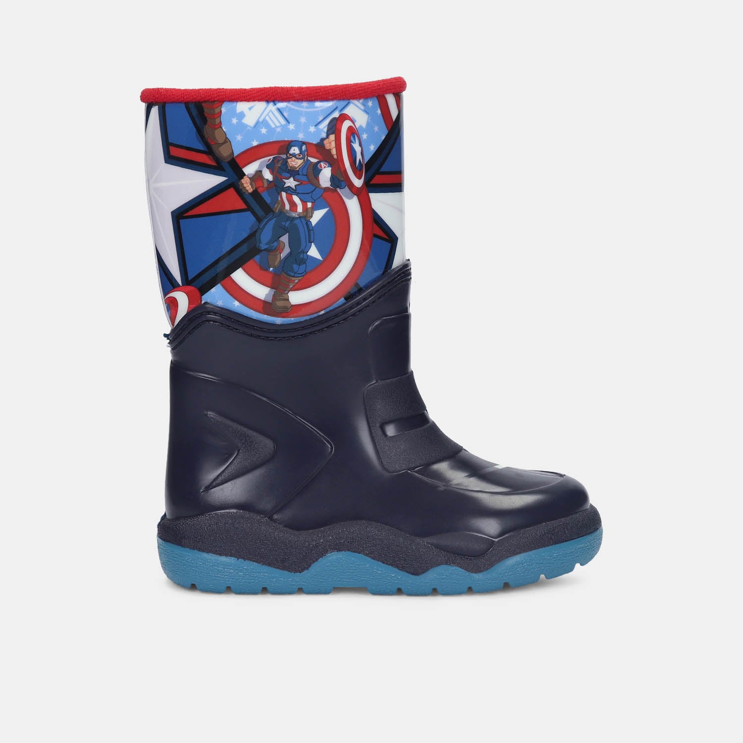 Bota Para Niño Licenses Marvel Violeta Vecino L Shaft Protectives