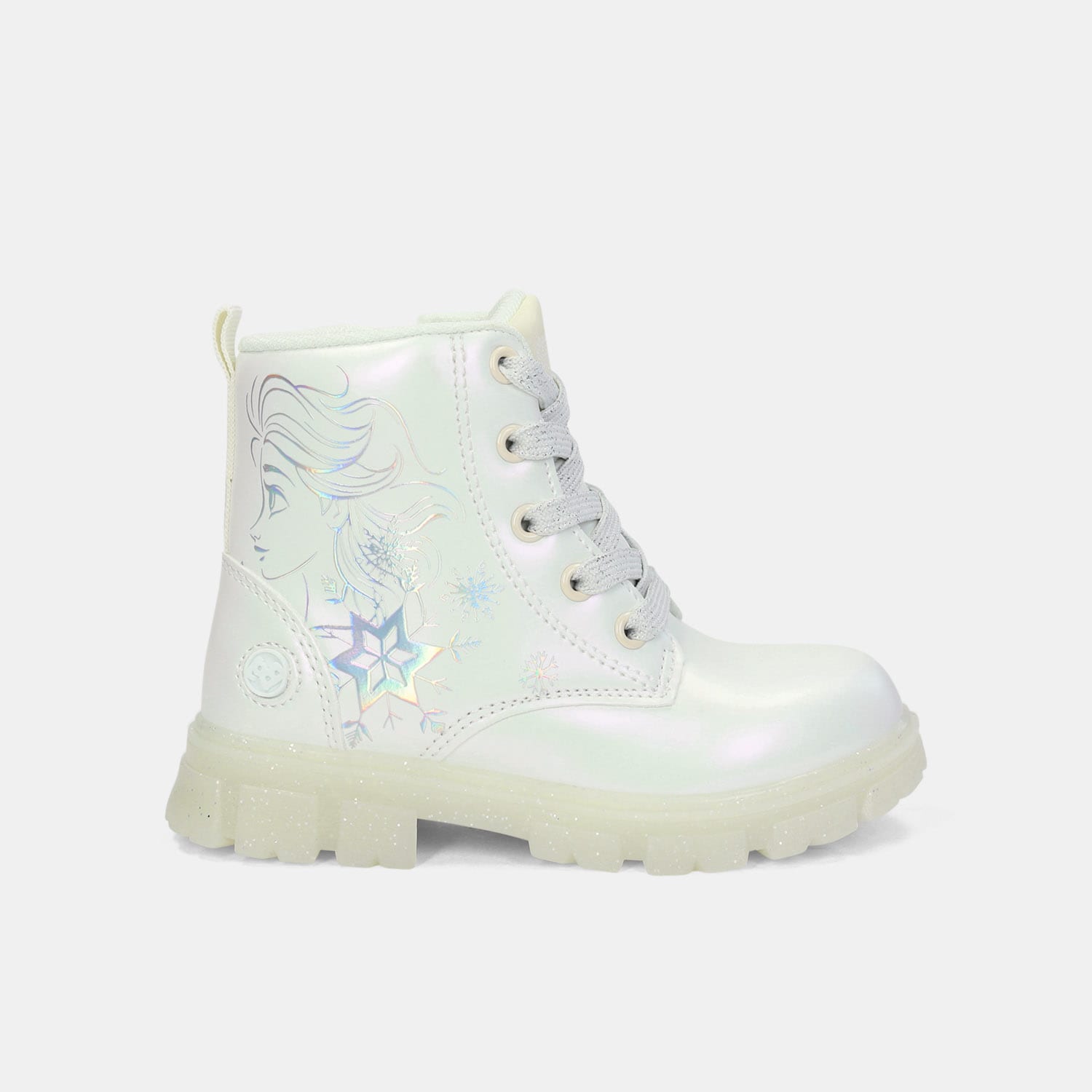 Botas Infantil Para Niña Bubblegummers Blanco Norma L 11Frozen