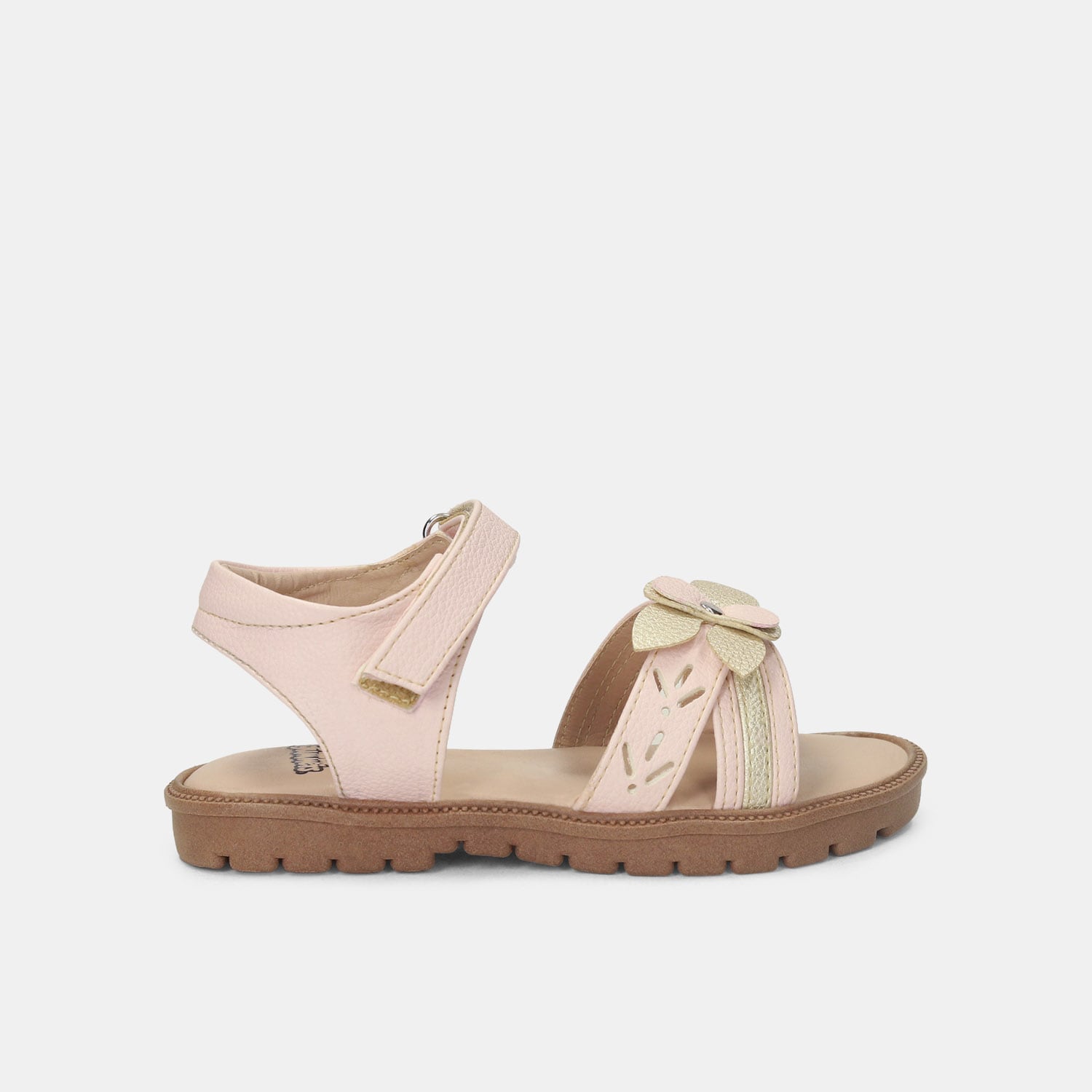 Sandalias Para Niña Bubblegummers Gris Mary First Step Girls 1 +