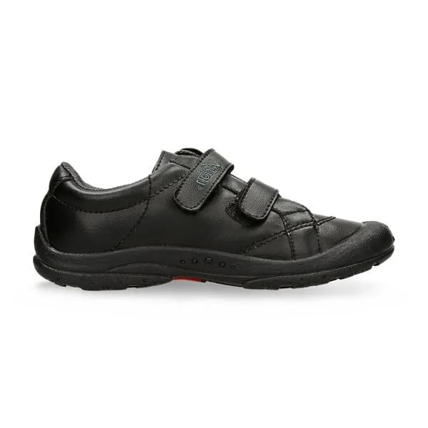 Tenis Escolares Para Niño Verlon Negro Juanito Velcro V Kids School