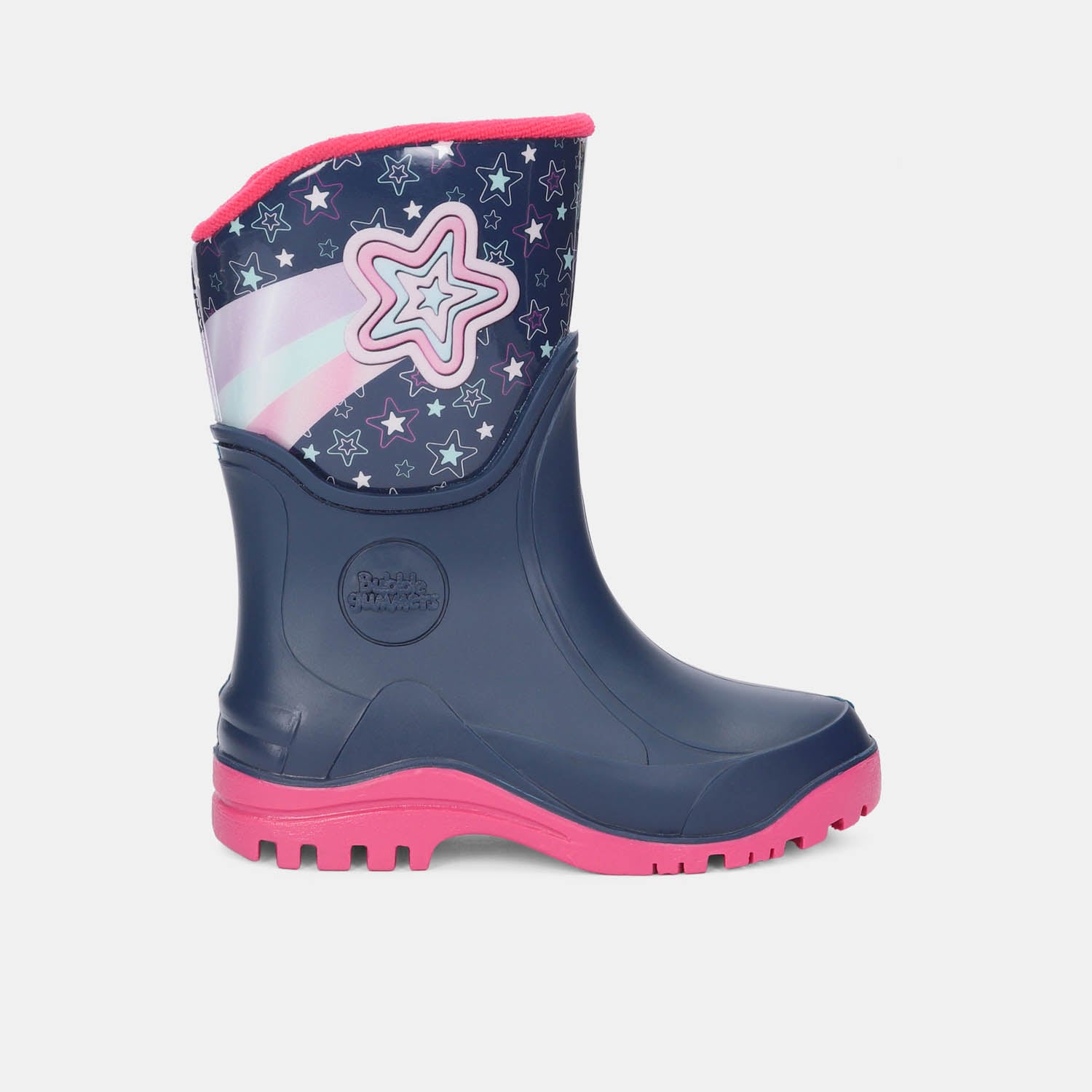 Bota De Lluvia Para Niña Bubblegummers Violeta Valu Nupy Protectives