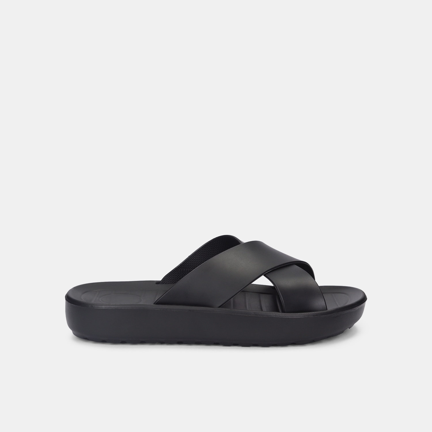 Sandalias Para Mujer Bata Negro Karen Full Plastic