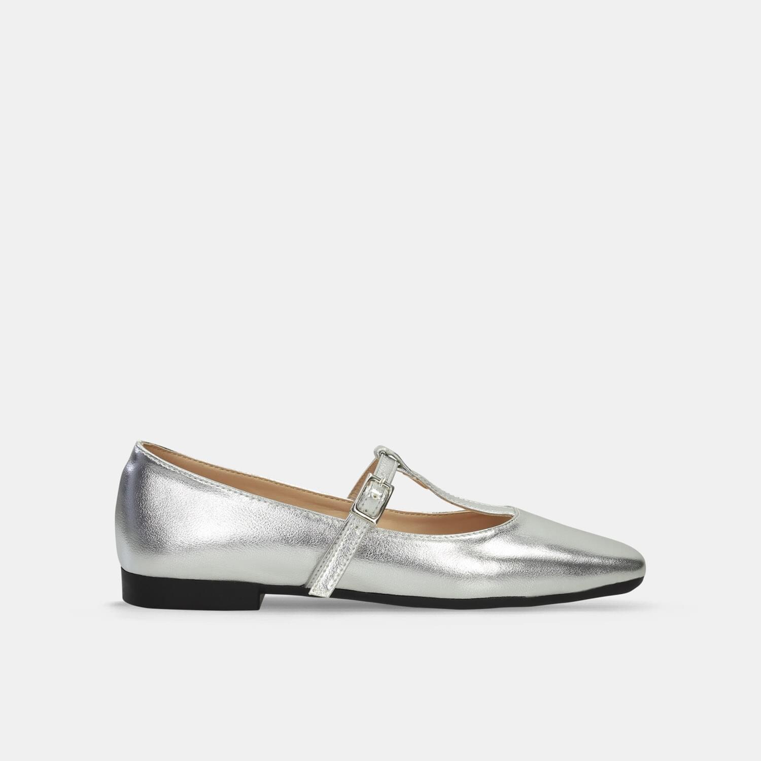 Baleta Para Mujer Bata Negro Kate Flat