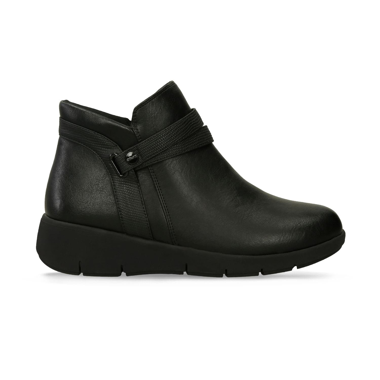 Botines Para Mujer Bata Comfit Negro Ilina Winter