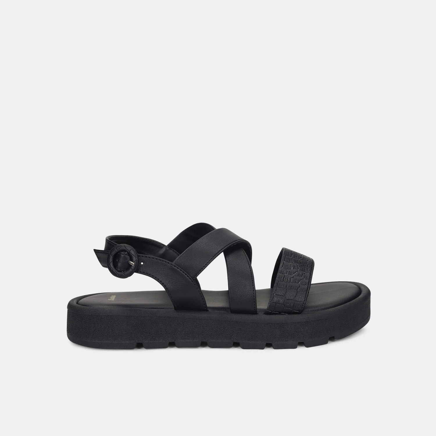 Sandalias Para Mujer Bata Negro