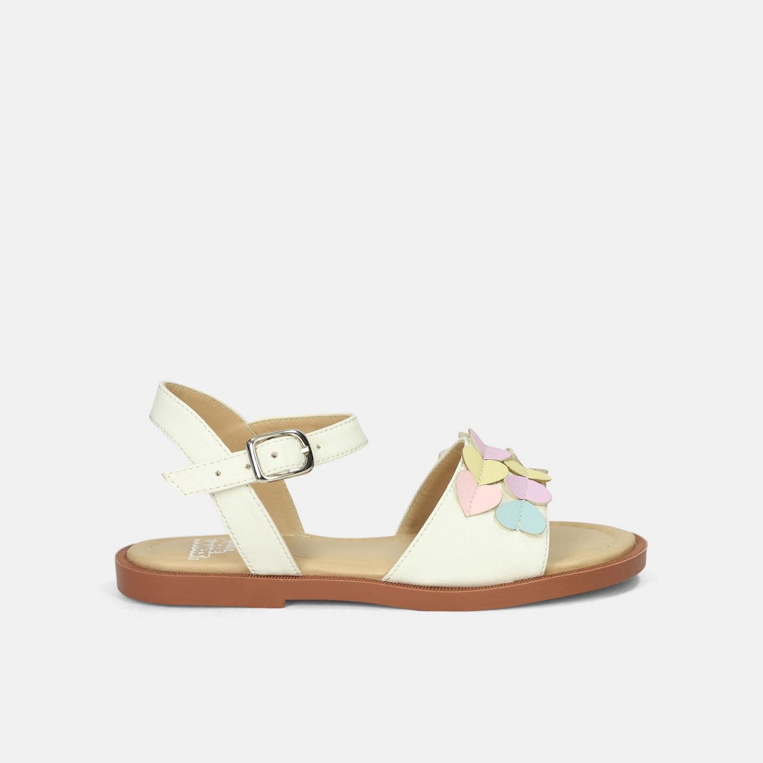 Sandalia Para Niña Bubblegummers Blanco Taerin Mary