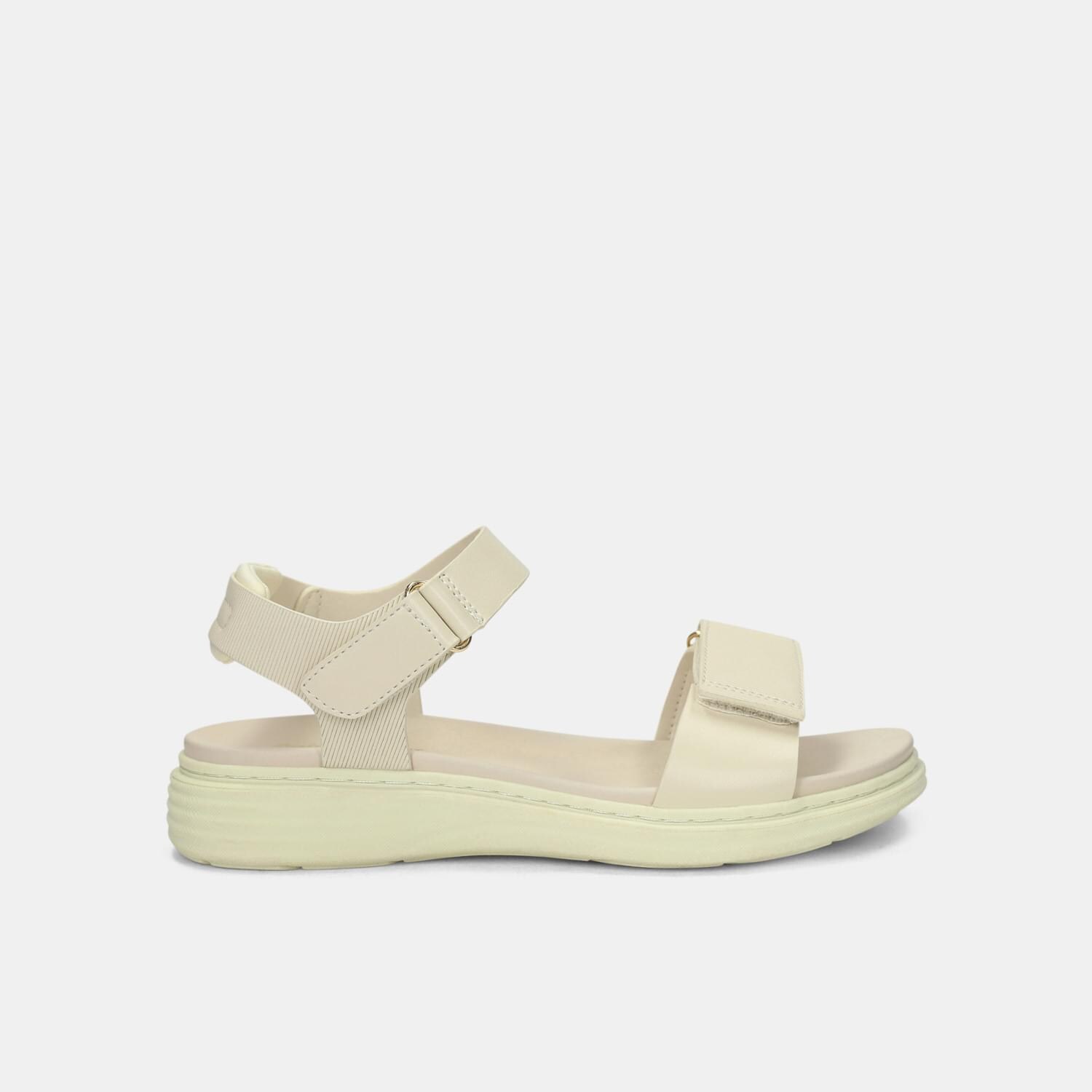Sandalias Para Mujer Bata Comfit Beige Aurora