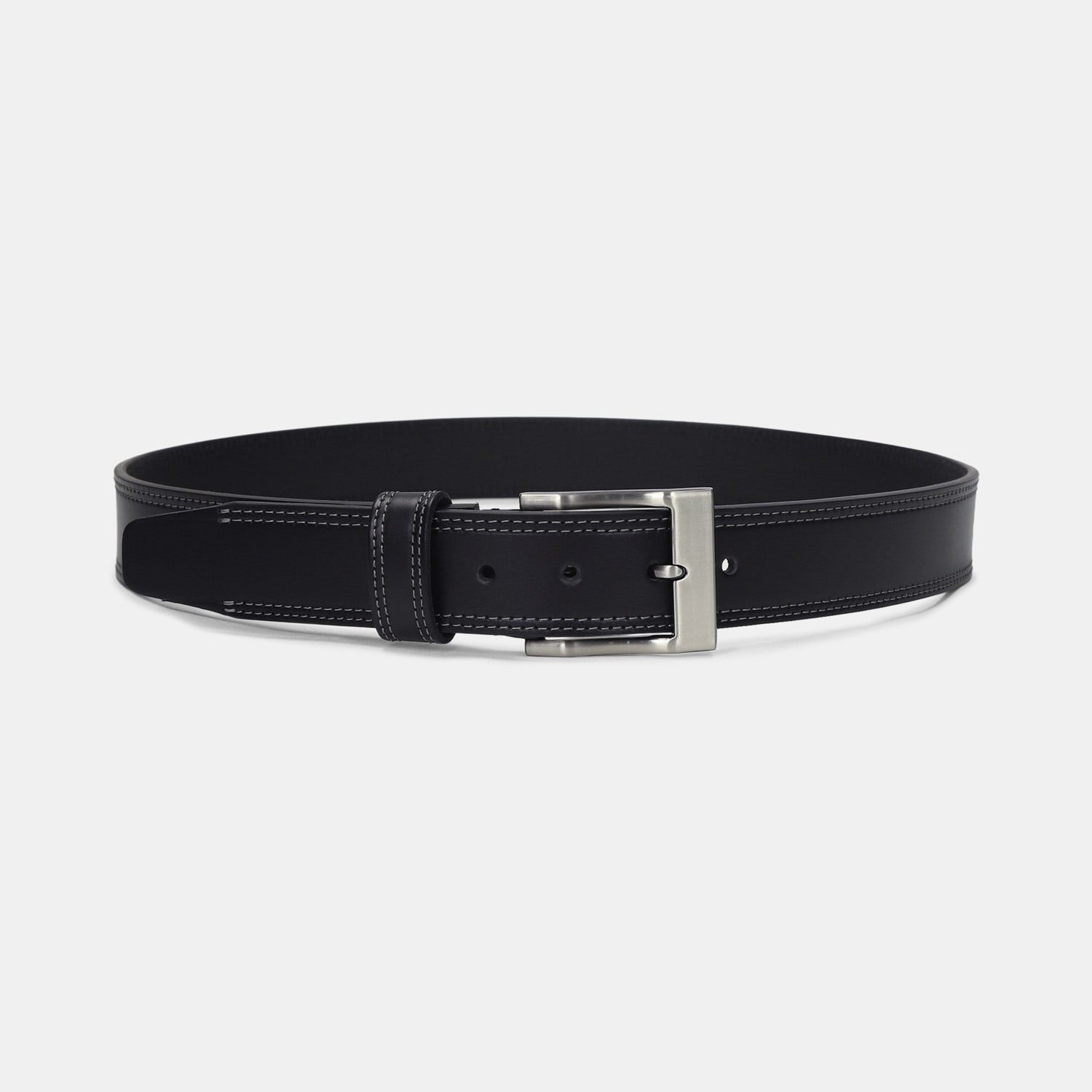 Cinturón Para Hombre Bata Negro Meran Acc. Basicos
