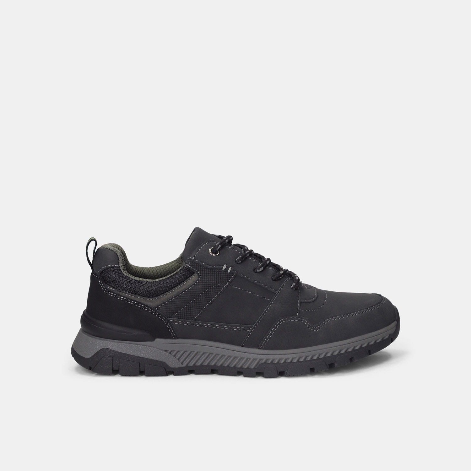 Tenis Outdoor Para Hombre Weinbrenner Negro Passo