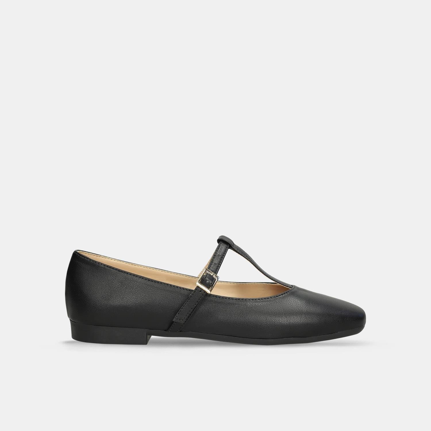 Baleta Para Mujer Bata Negro Kate Flat