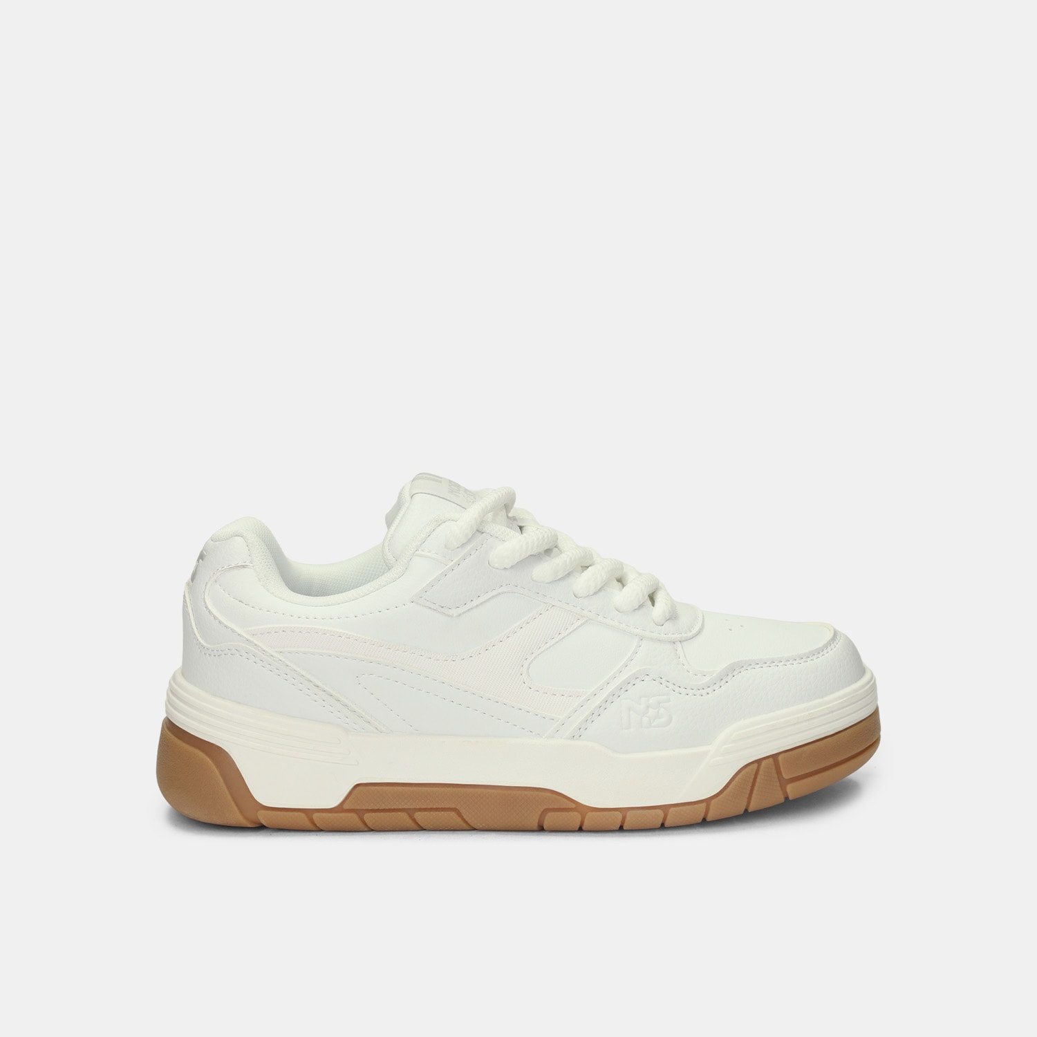 Tenis Para Mujer North Star Blanco Skater Chunk