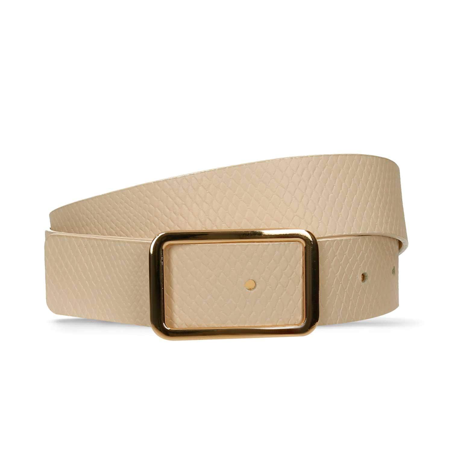 Cinturón Para Mujer Bata Beige Fodita