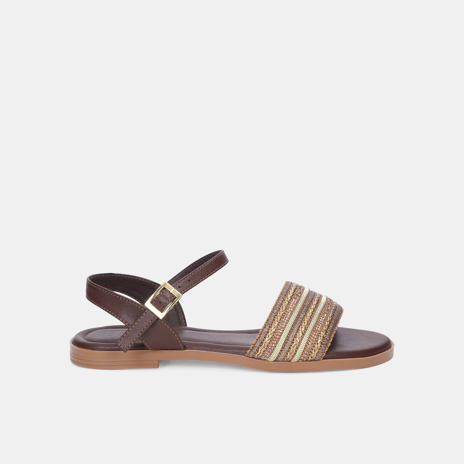 Sandalias Para Mujer Bata Café Oscuro Olga Summer