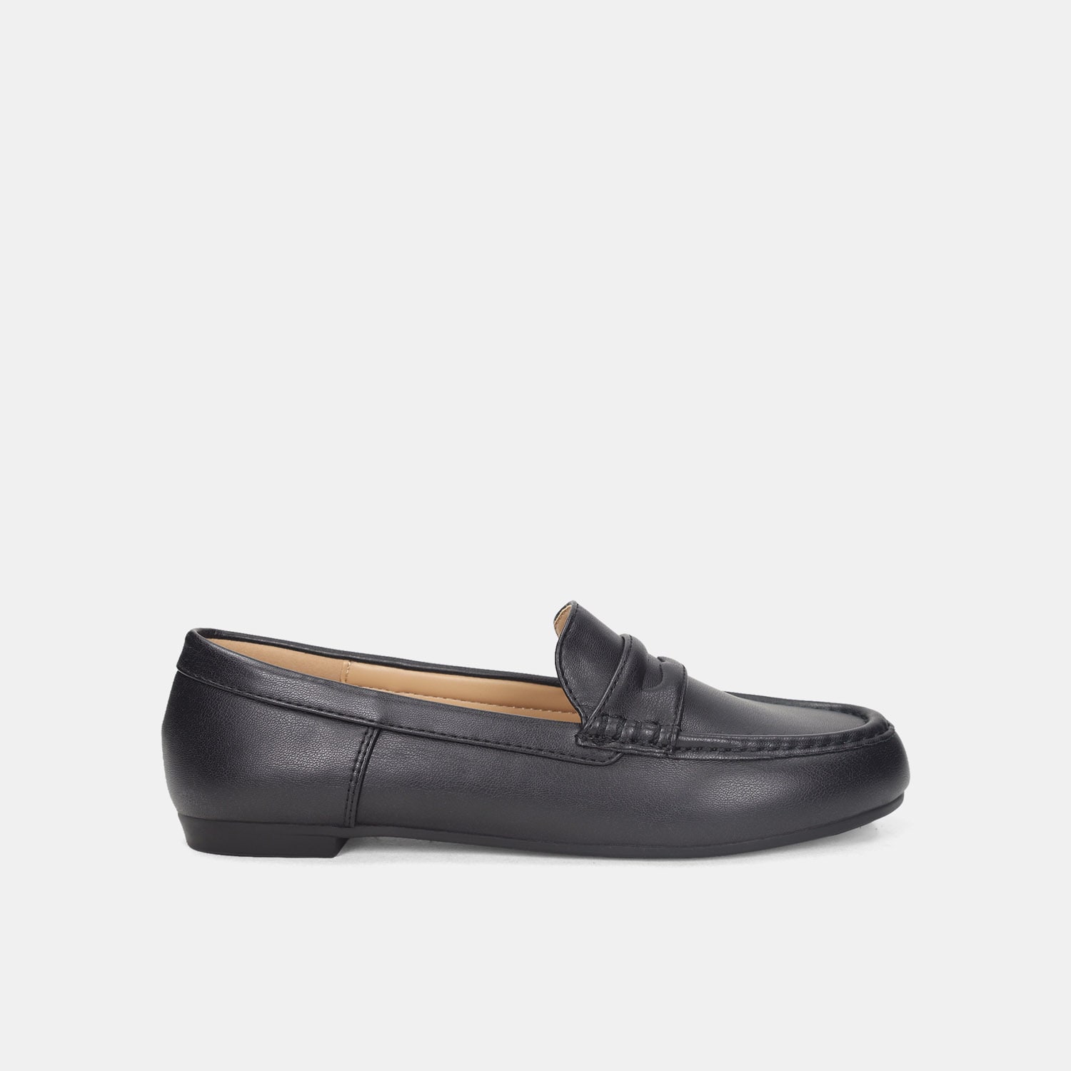 Mocasines Para Mujer Bata Negro Virginia