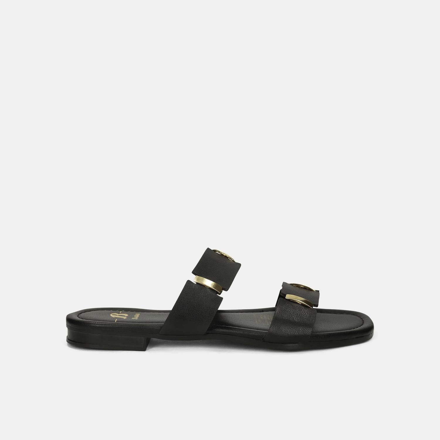 Sandalias Para Mujer Bata Negro Kohana