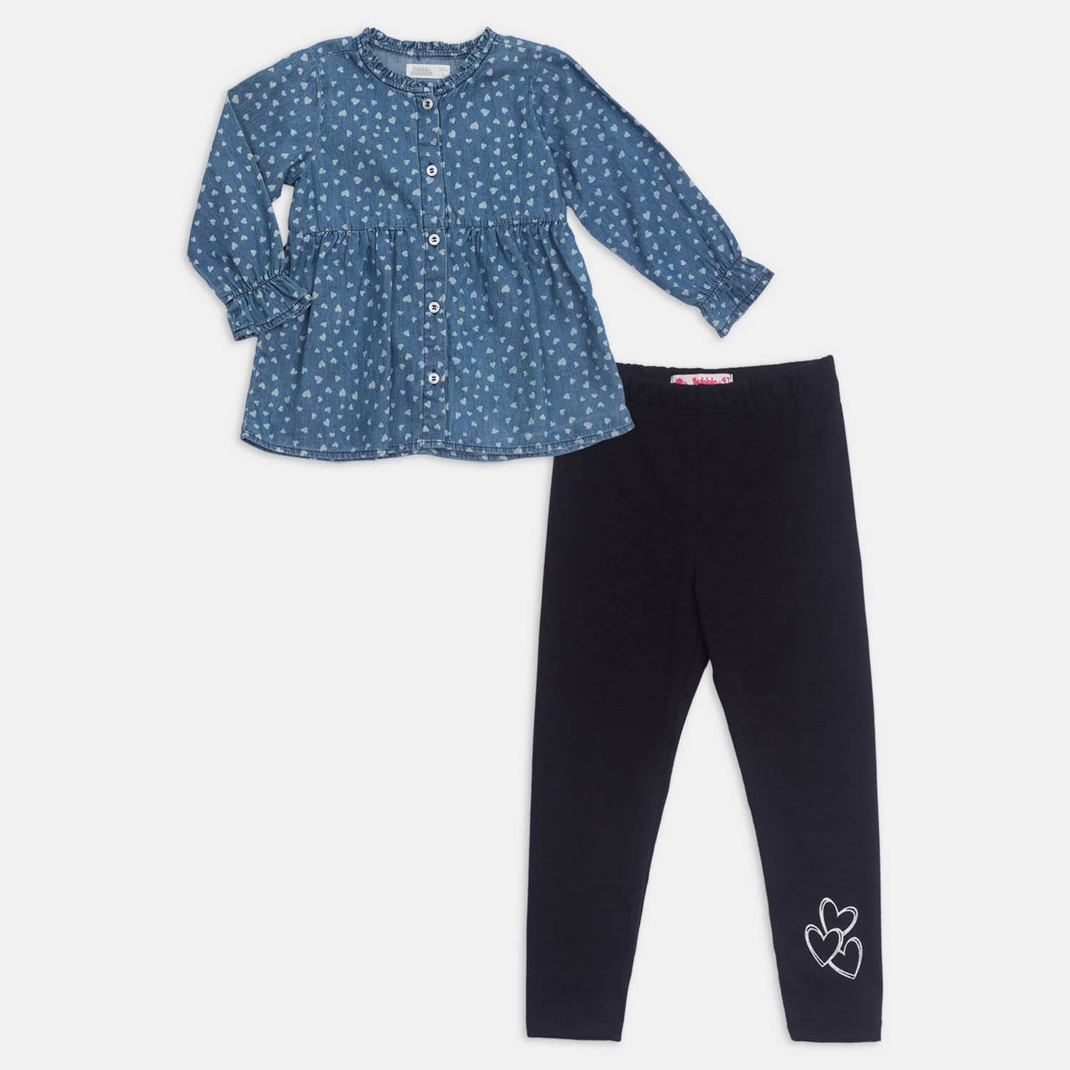 Conjunto Para Niña Bubblegummers Navy Briselda Girls
