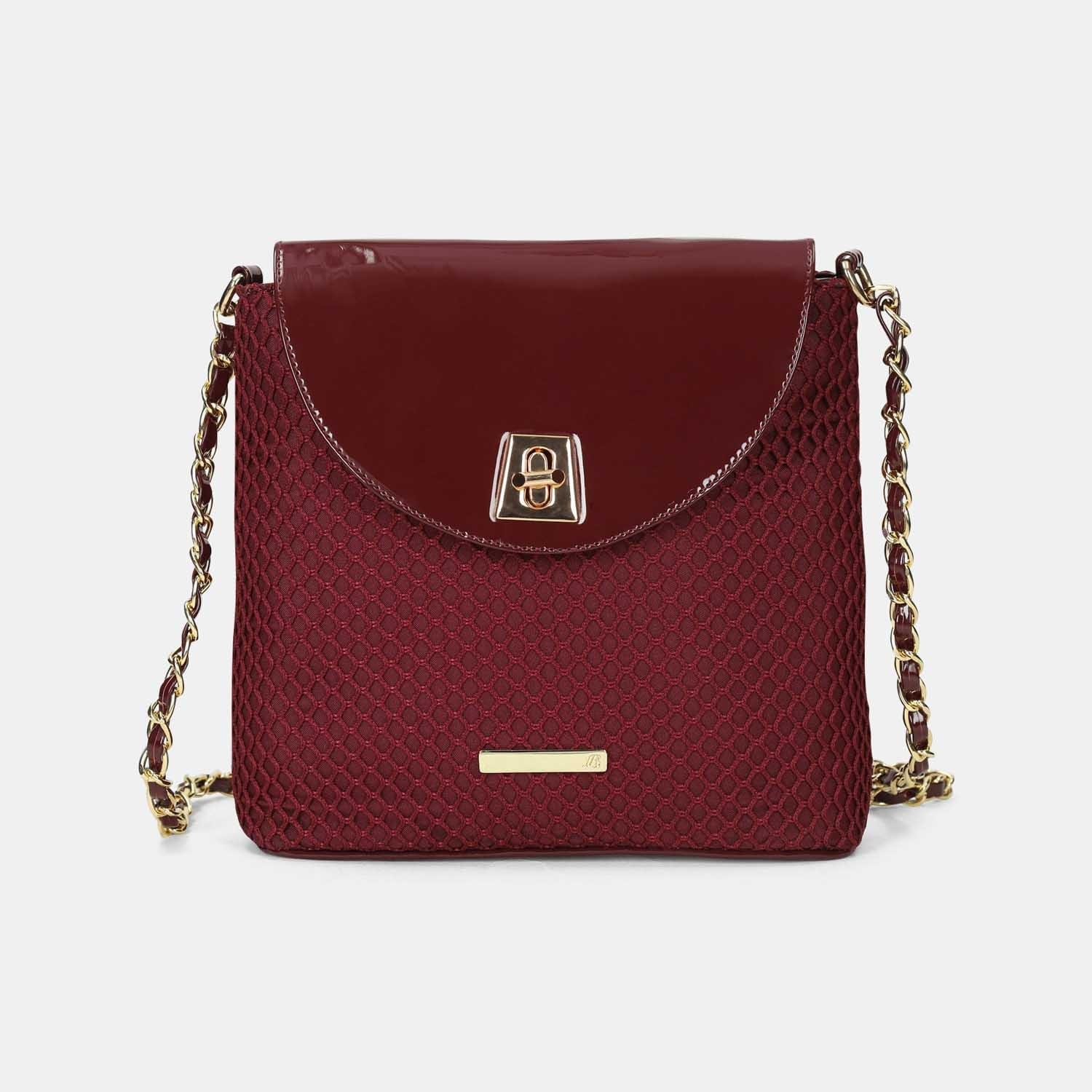 Cartera Para Mujer Bata Vino