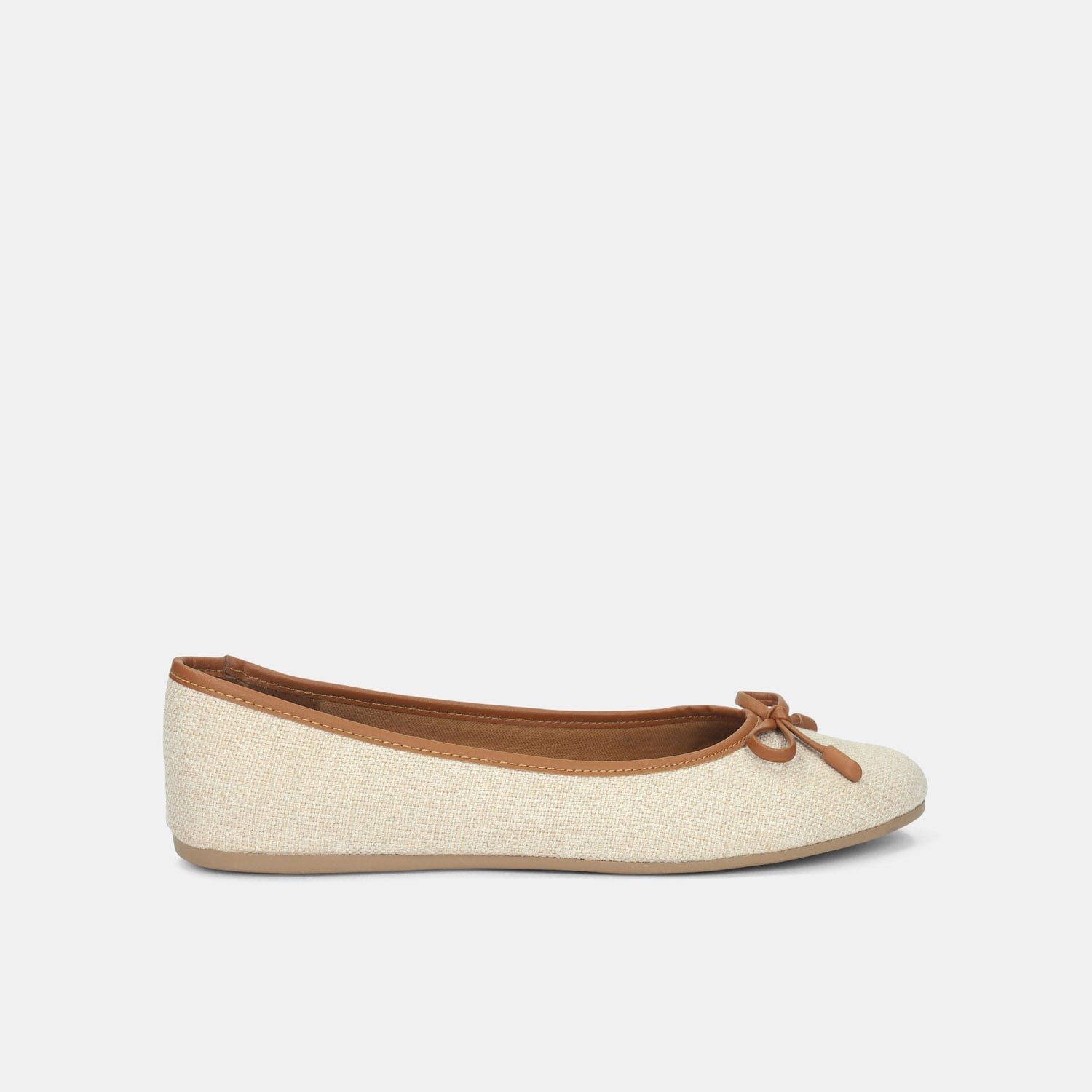 Baletas Para Mujer Bata Almendra