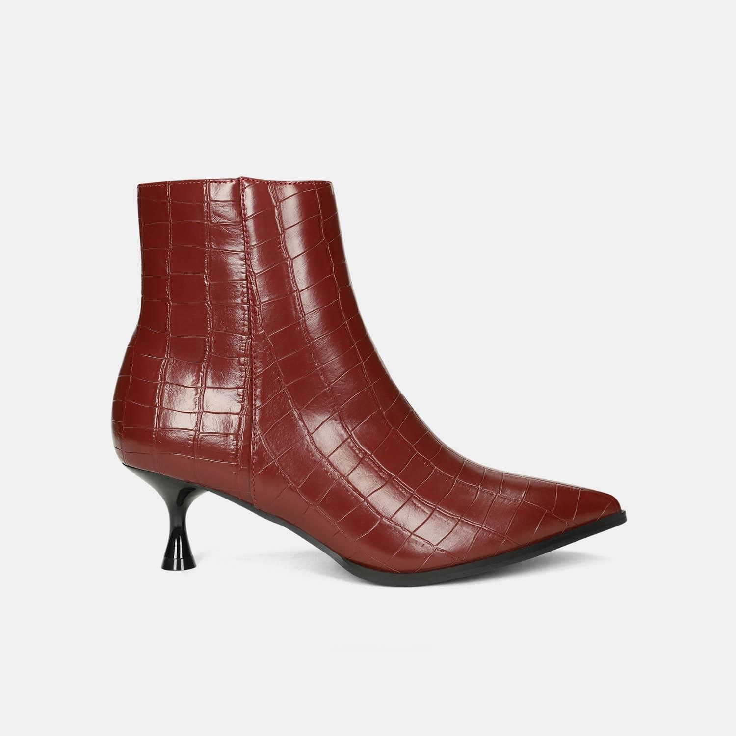 Botines Para Mujer Bata Negro Nurle