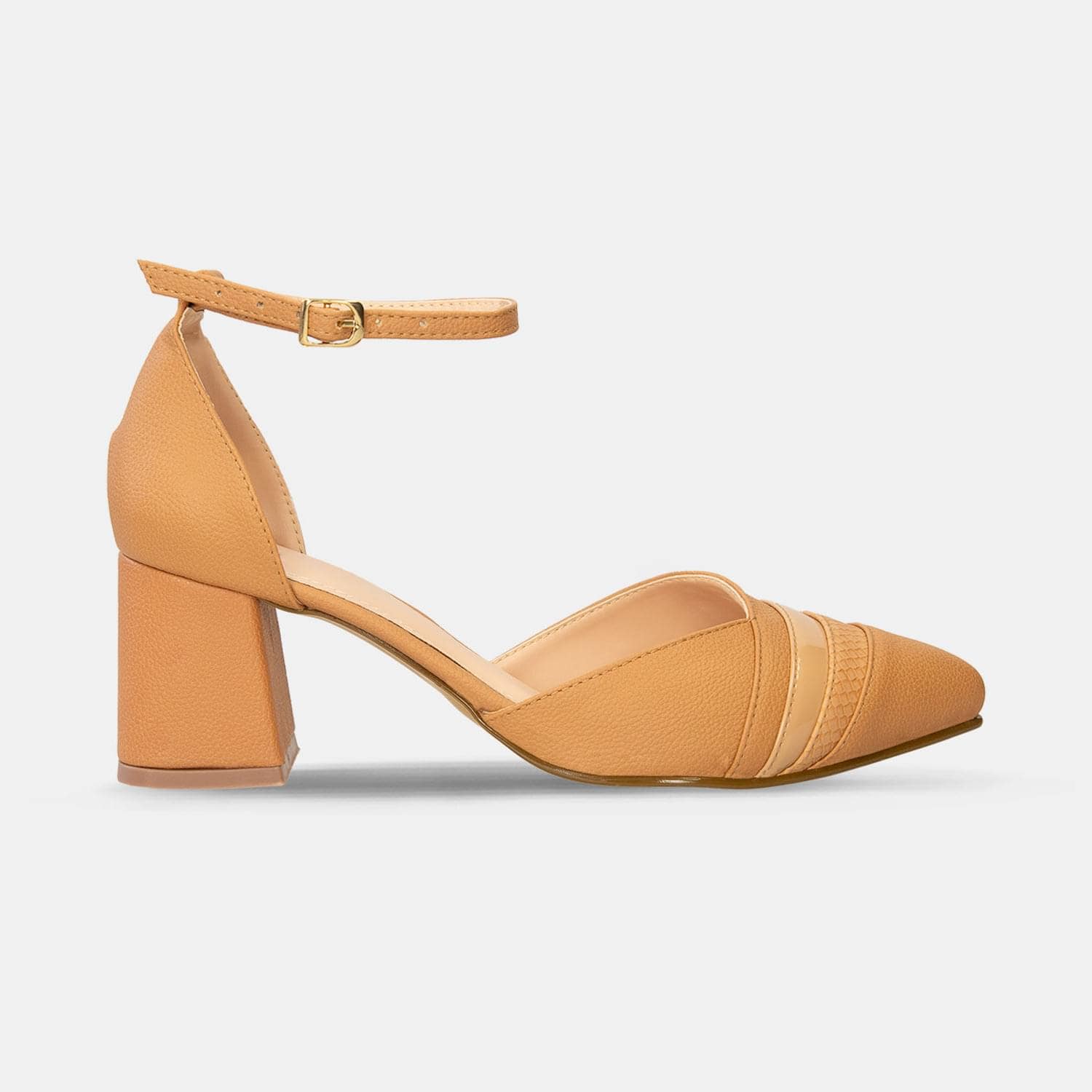Tacones Para Mujer Bata Camel Julieta