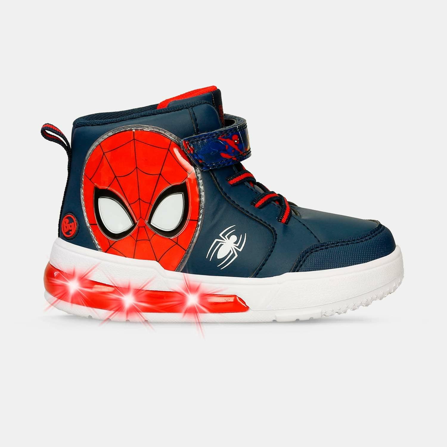 Tenis Con Luces Para Niño Licenses Marvel Violeta Milton L First Step Boys 1 +