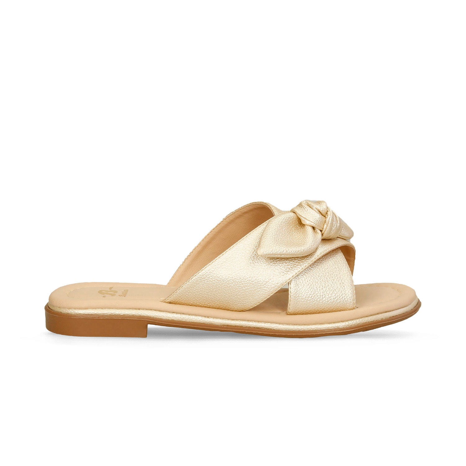 Sandalias Para Mujer Bata Champaña Iale