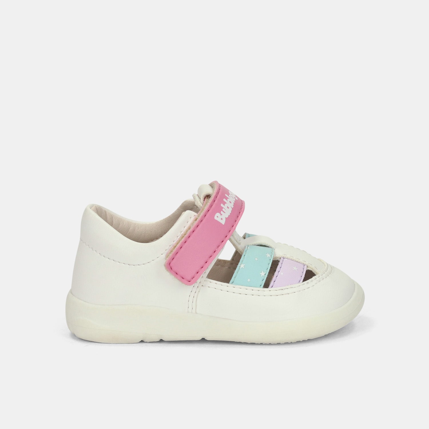 Sandalia Para Niña Bubblegummers Multicolor Tamara
