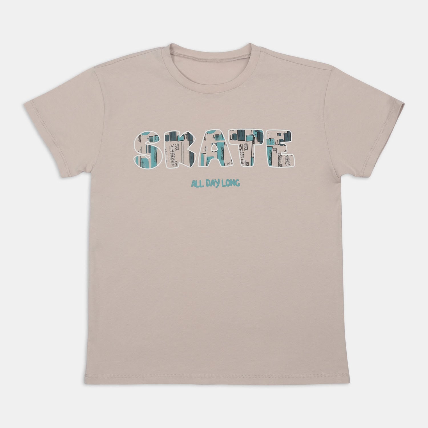 Camiseta Para Niño Bubblegummers Beige