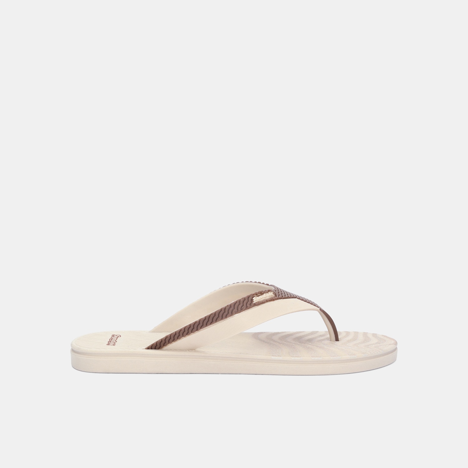 Chanclas Para Hombre Sandak Café Claro Atlantico Full Plastic