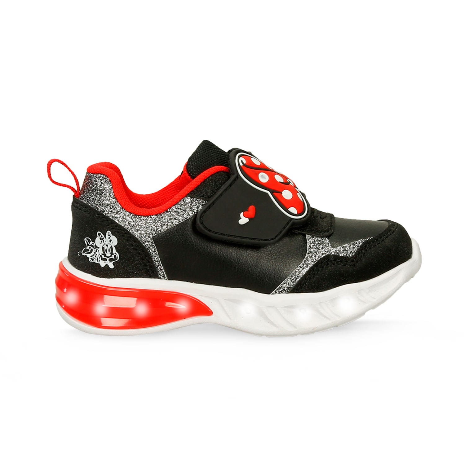 Tenis Con Luces Para Niña Licenses Disney Multicolor Luciana L