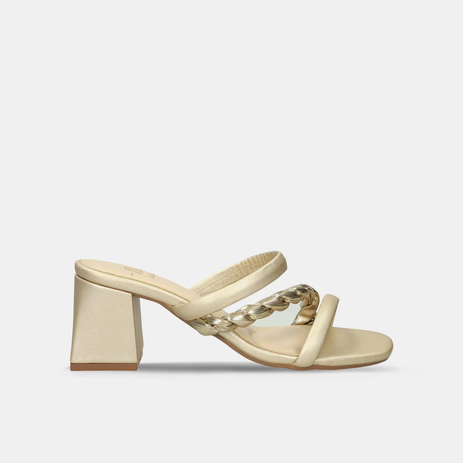 Sandalias Para Mujer Bata Champaña Katalin