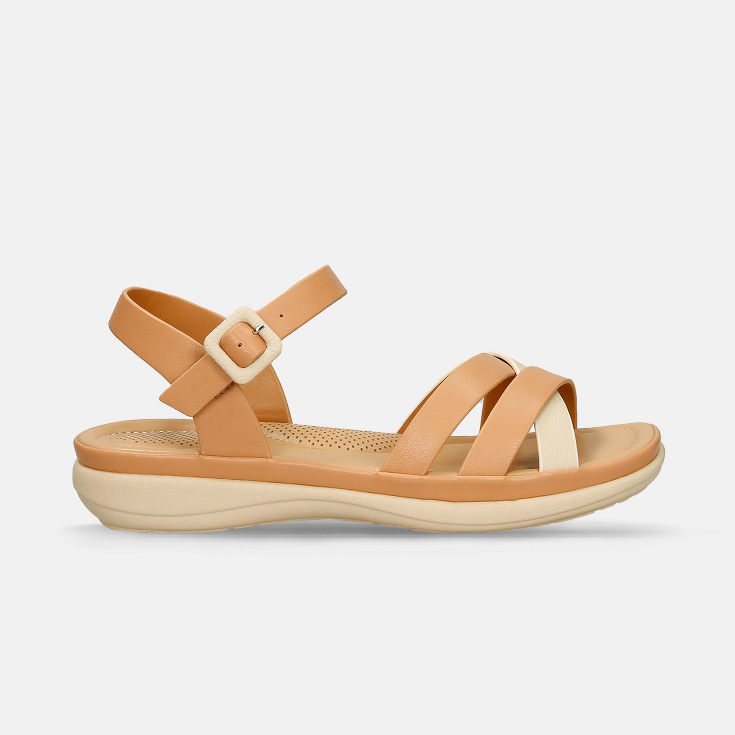 Sandalia Para Mujer Bata Comfit Negro Jilmar Summer