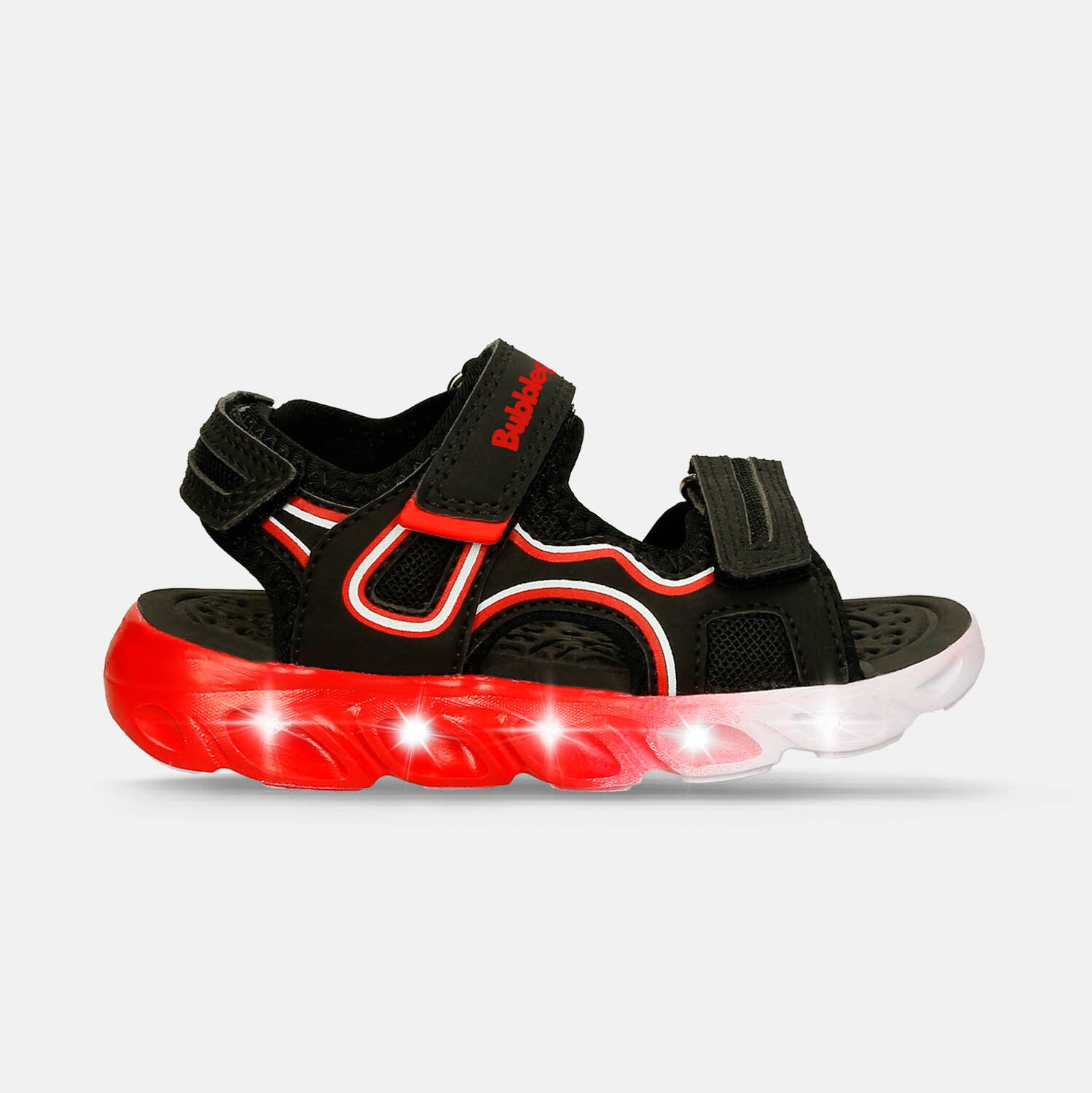 Tenis Con Luces Para Niño Bubblegummers Multicolor Sebastian First Step Boys 1 +