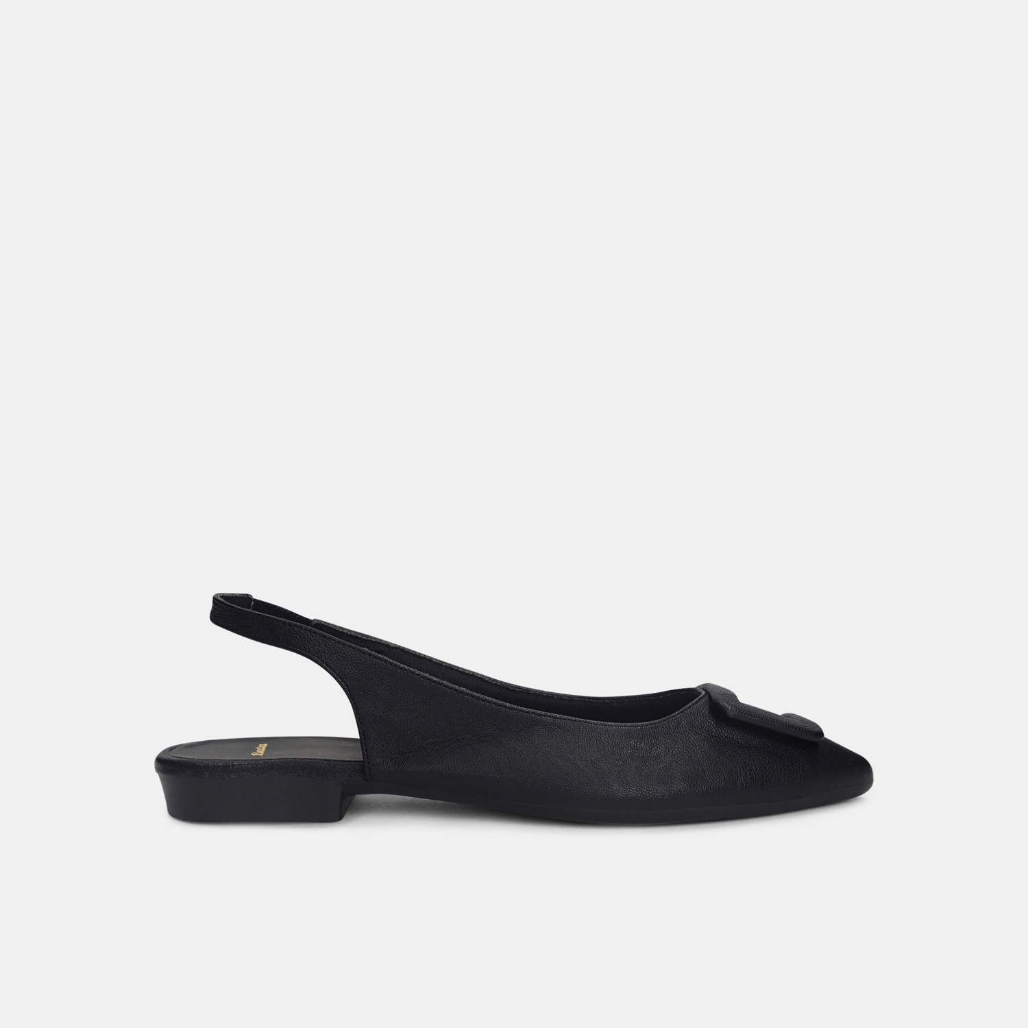 Baleta Para Mujer Bata Negro Gina'S Puntuda