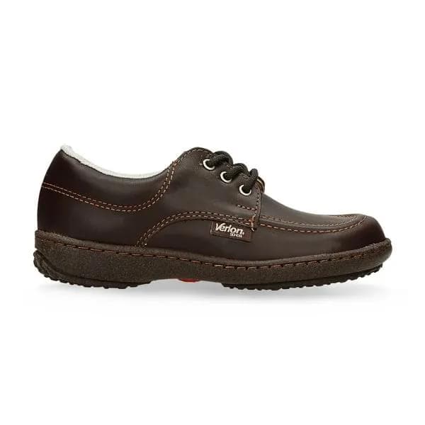 Zapatillas Escolar Infantil Para Niños Verlon Vinotinto Diana Gold