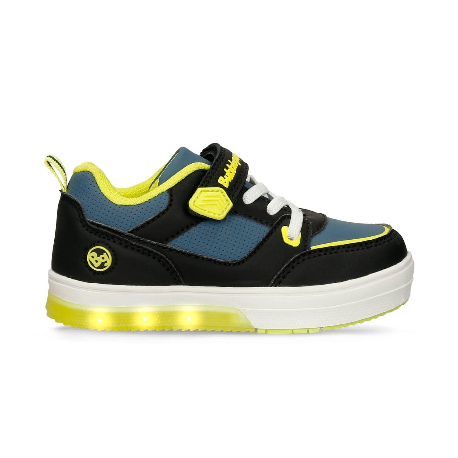Tenis Con Luces Para Niño Bubblegummers Multicolor Santi First Step Boys 1 +