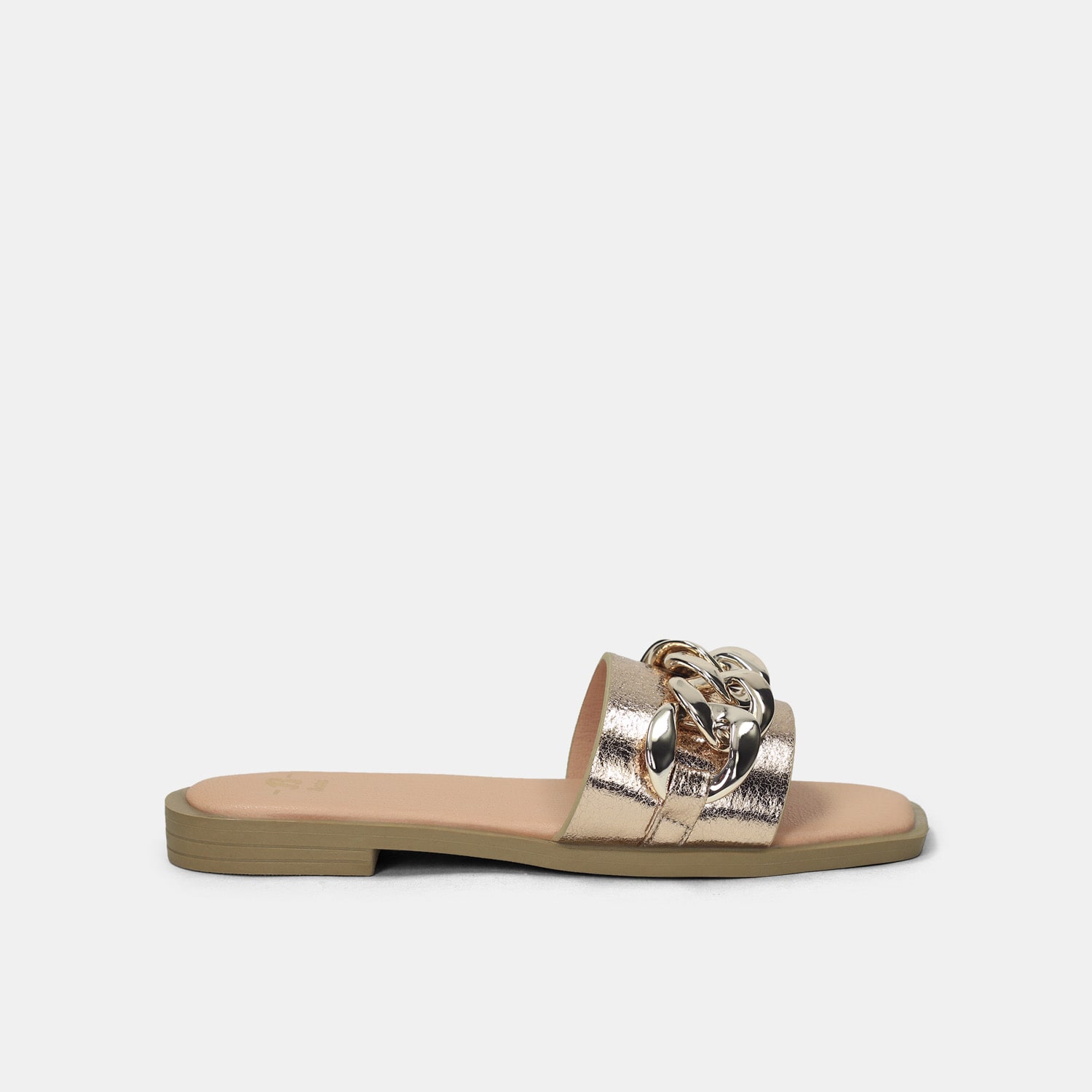 Sandalias Para Mujer Bata Beige