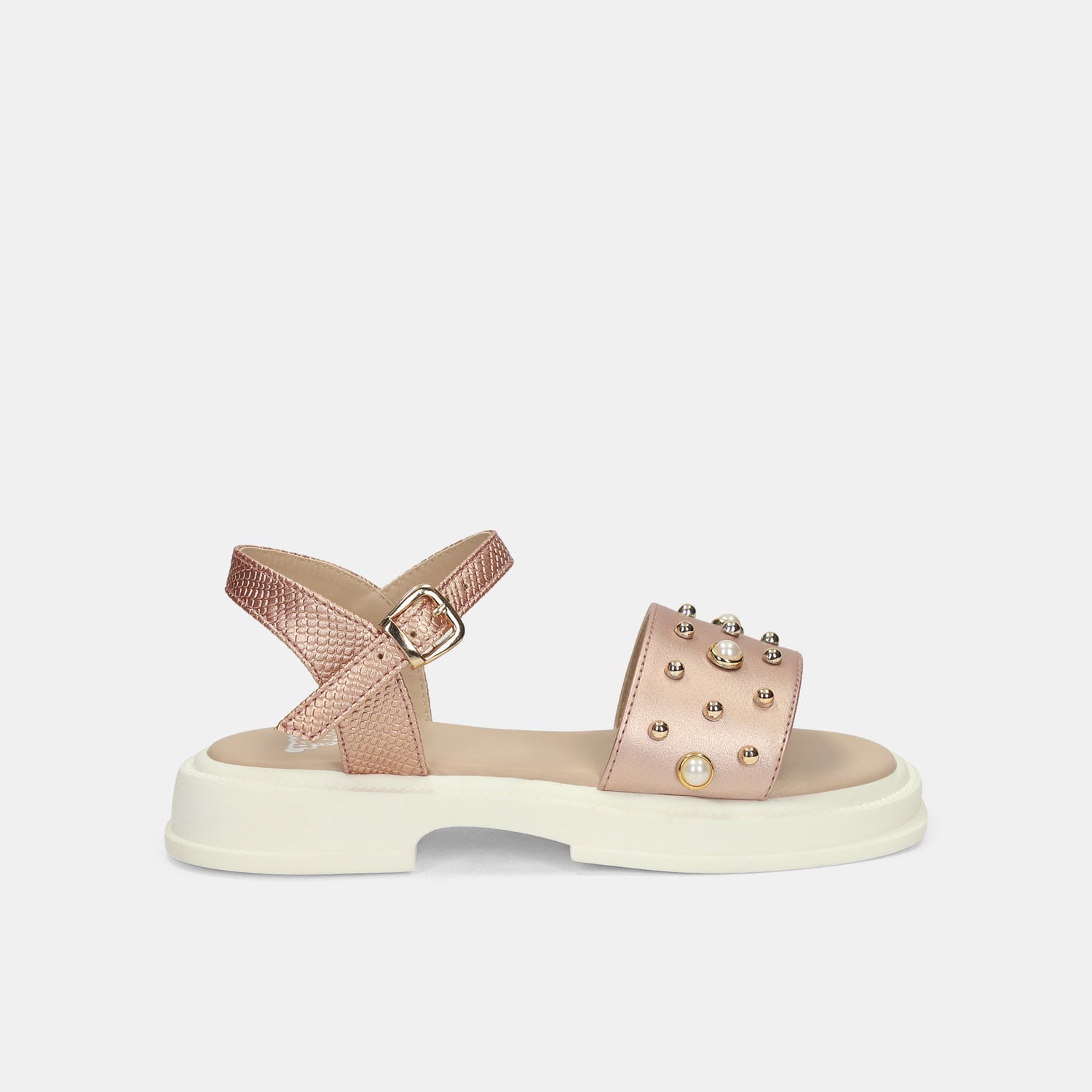 Sandalias Para Niña Bubblegummers Fucsia Teresa Leidy Junior Girls 6 +