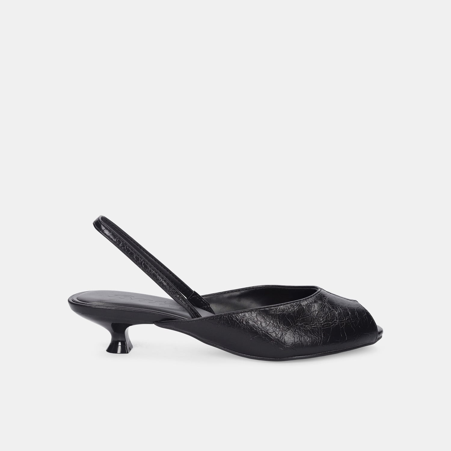 Sandalia Para Mujer Bata Negro Kampala