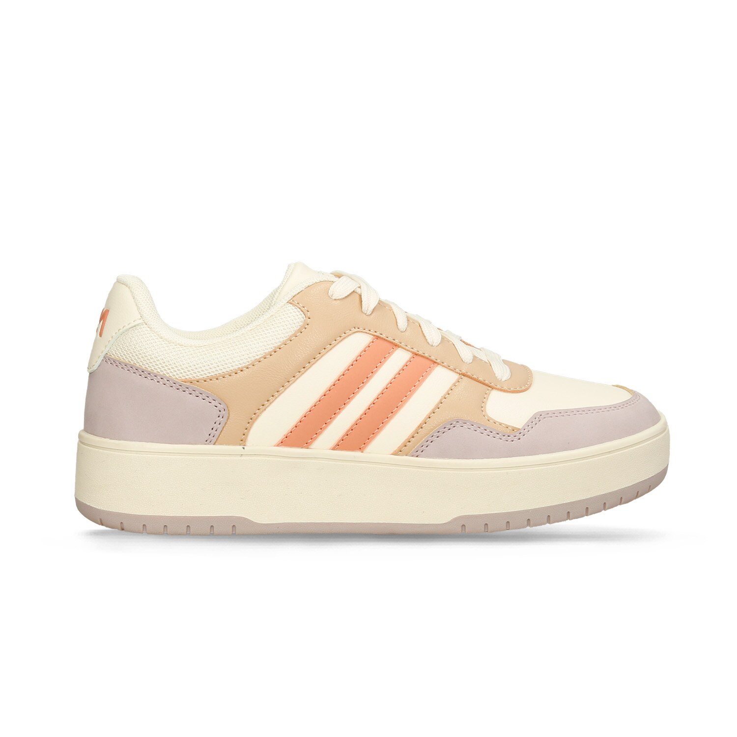 Tenis Para Mujer North Star Beige-Lila Julia Luze