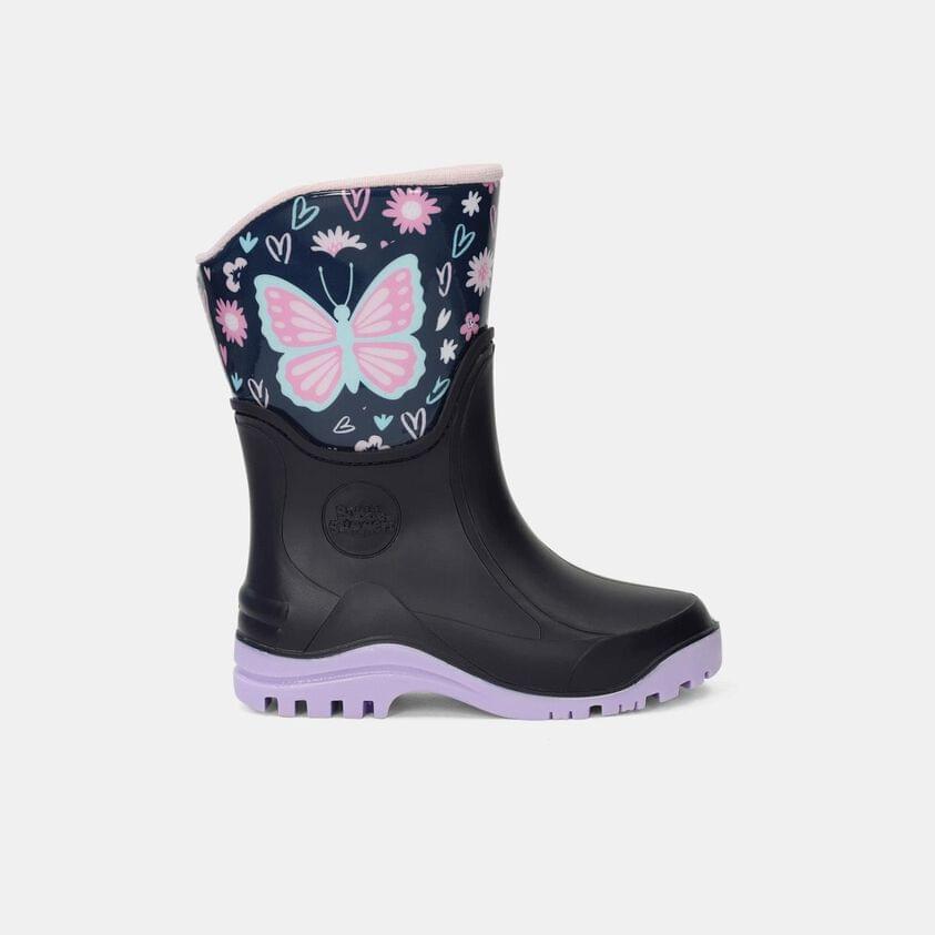 Bota De Lluvia Para Niño Bubblegummers Navy Ursula
