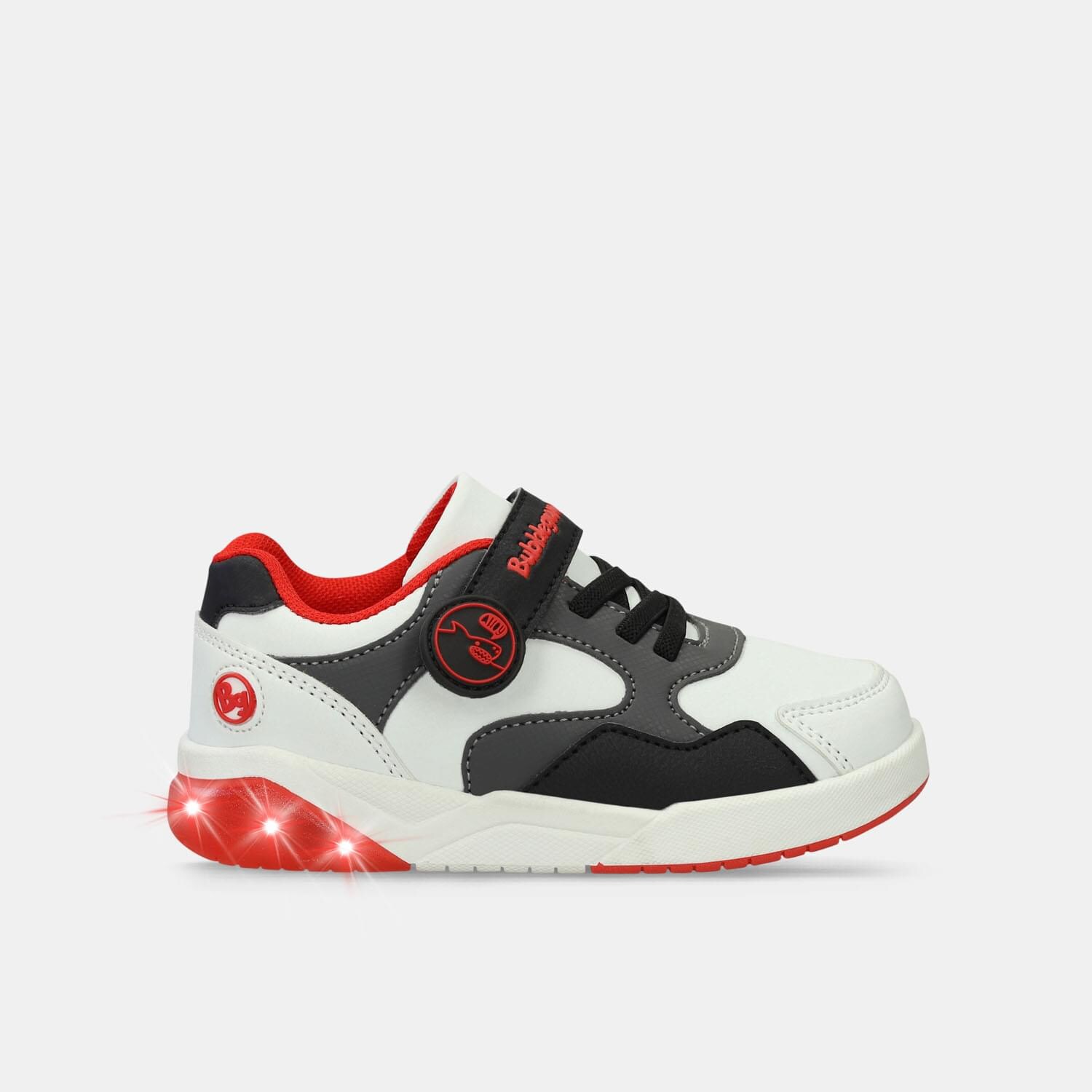 Tenis Con Luces Para Niño Bubblegummers Multicolor Tobias Dakar