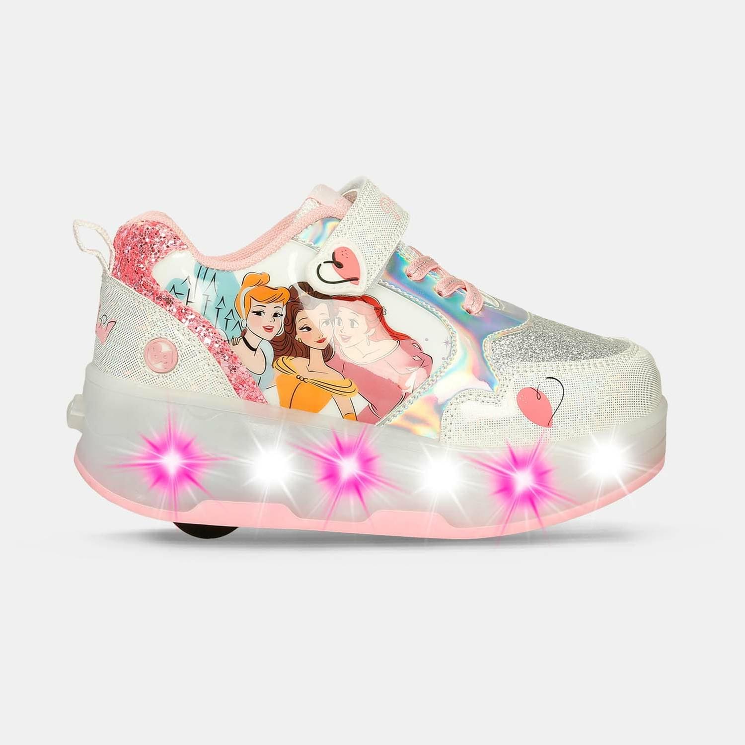 Tenis Con Luces Para Niña Licenses Disney Multicolor Magdalena L Walking Girls 3 +