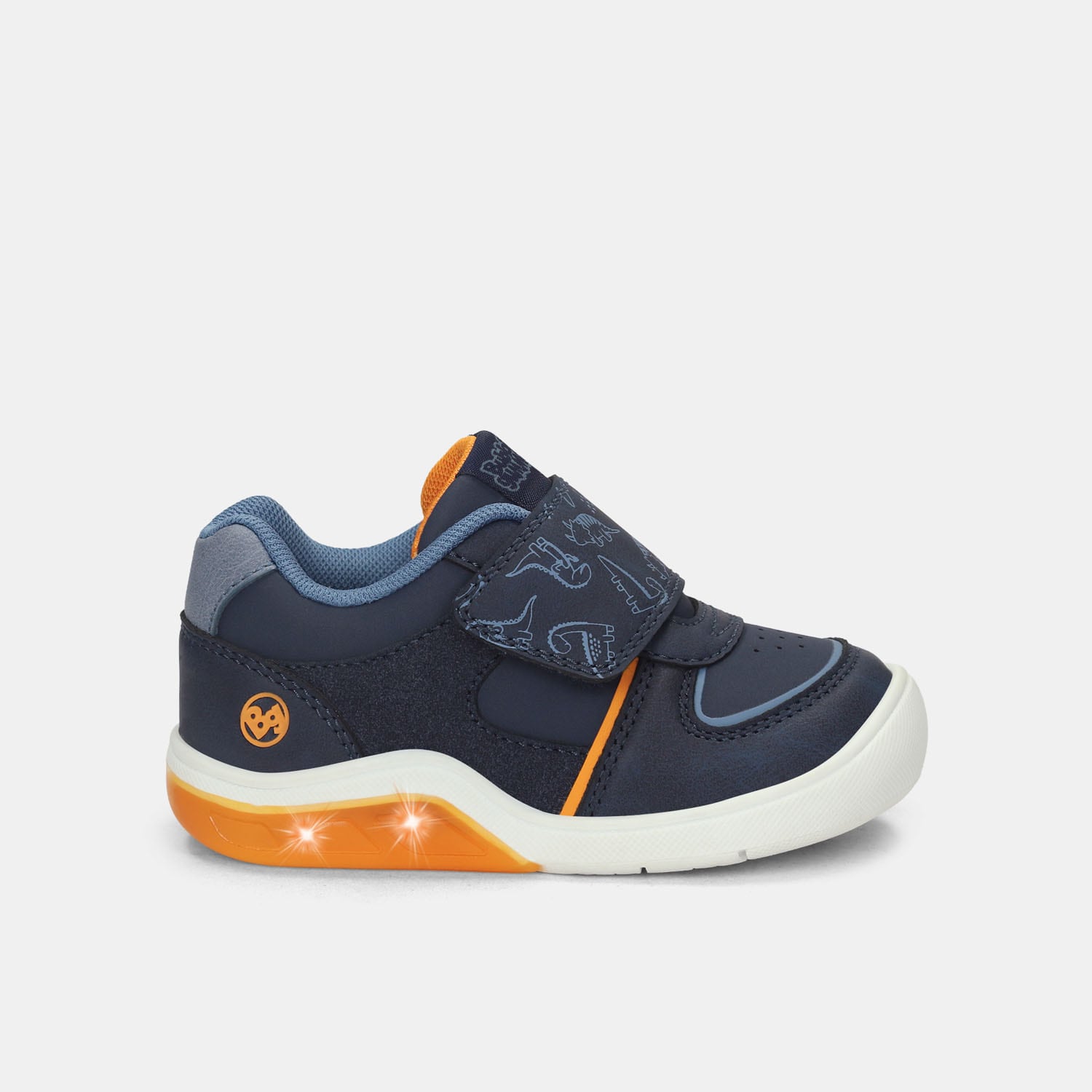 Tenis Con Luces Para Niño Bubblegummers Azul Tokio Prewalker Boys 0 +