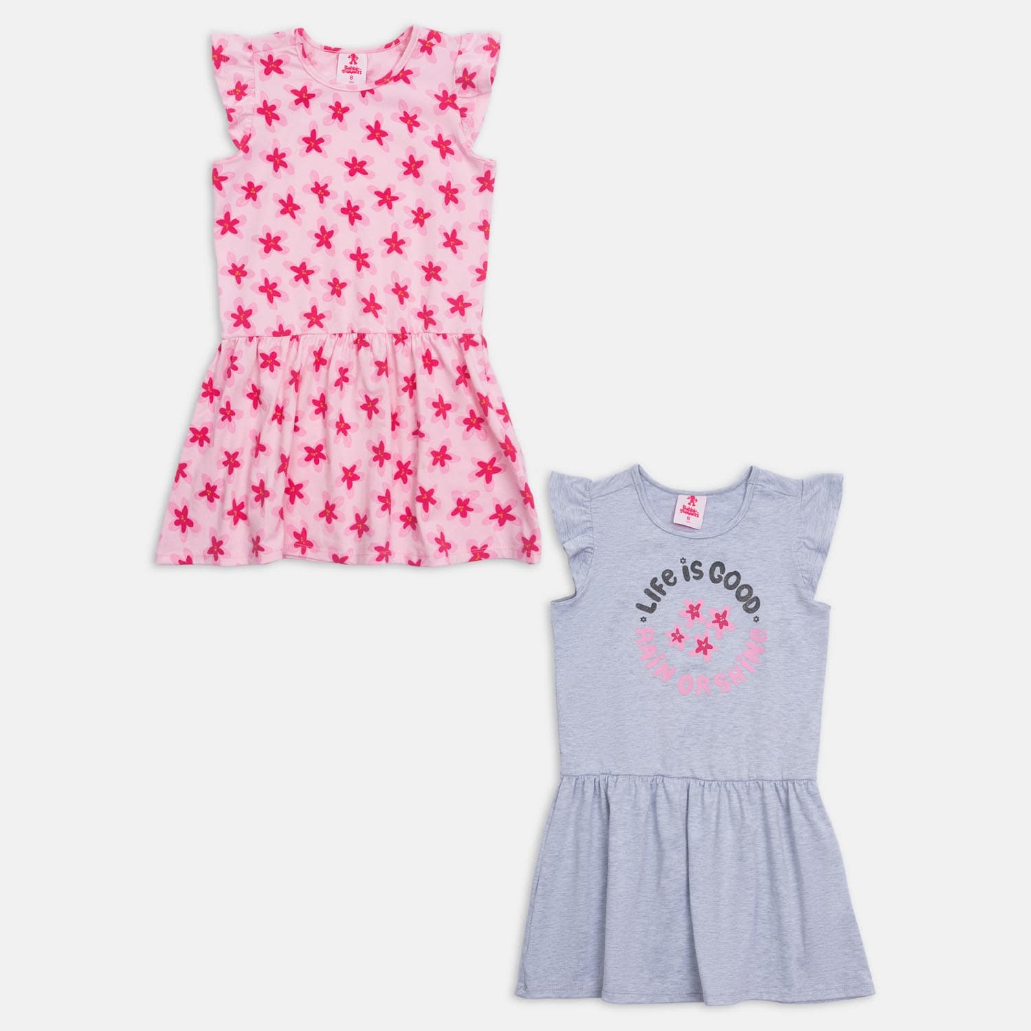 Vestido Para Niña Bubblegummers Multicolor Asawi Girls