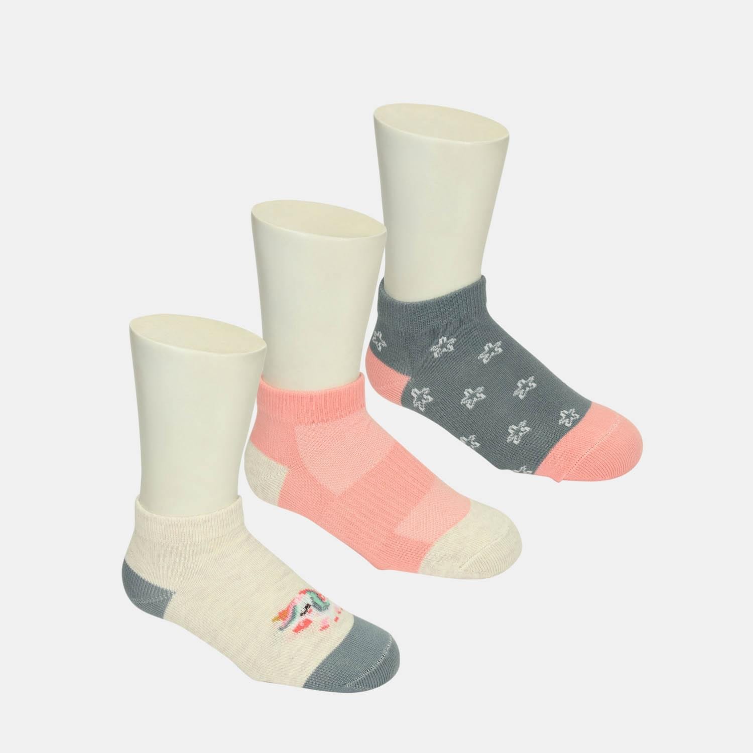 Medias Para Niña Bubblegummers Multicolor Kuth
